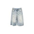 Northbutsouth Sky Blue Classic Wash Mid Low Waist Denim Shorts MISSTT