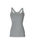 Sleeveless Slim Fit Long Ribbed Tank Top