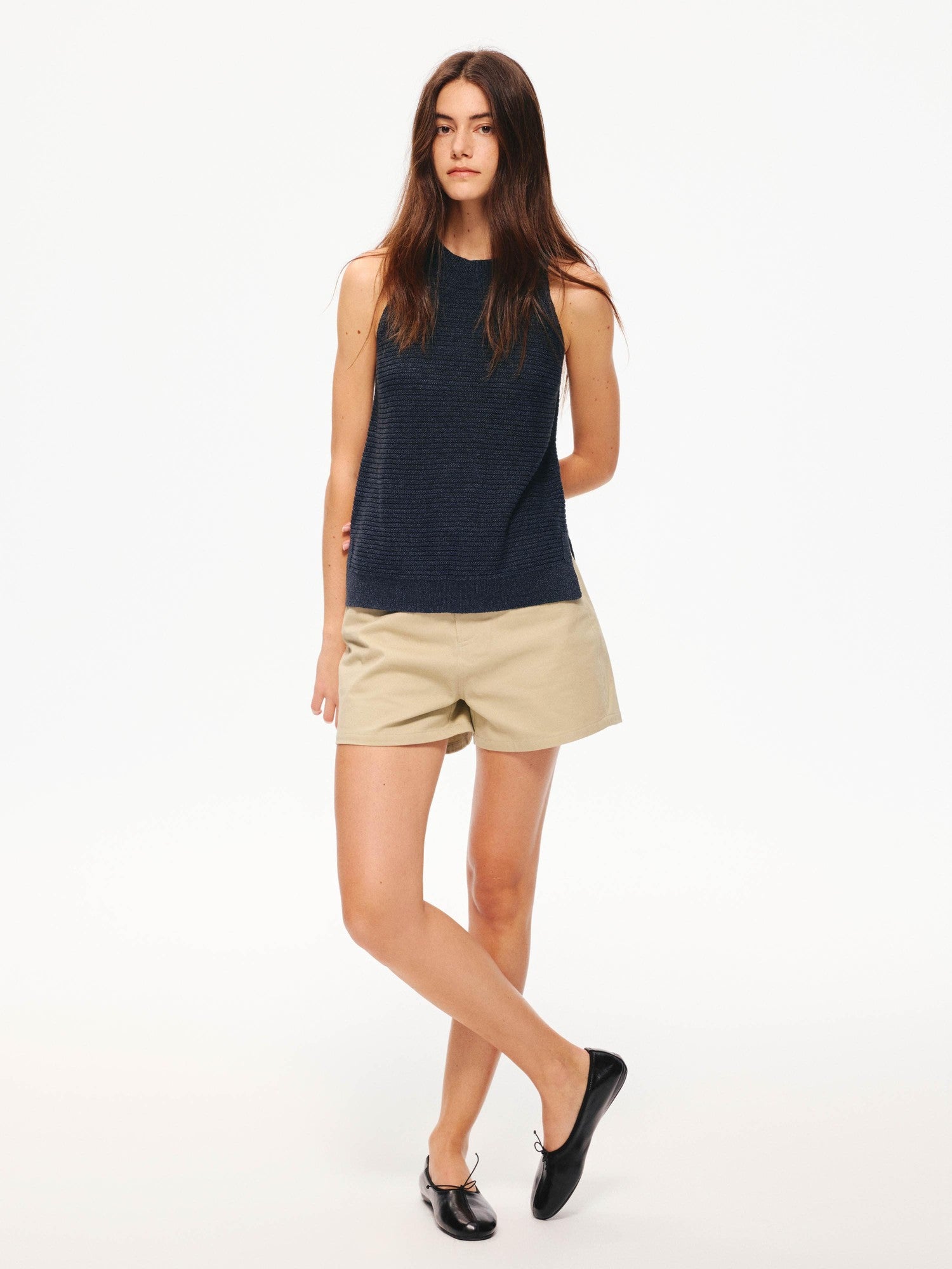 Northbutsouth Textured Melange Breathable Off Shoulder Women&