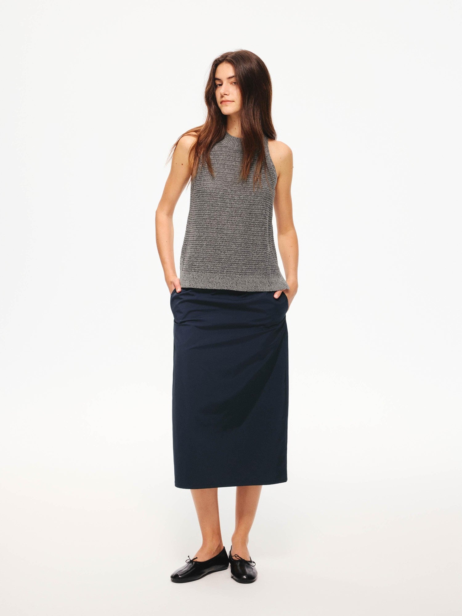 Northbutsouth Textured Melange Breathable Off Shoulder Women&