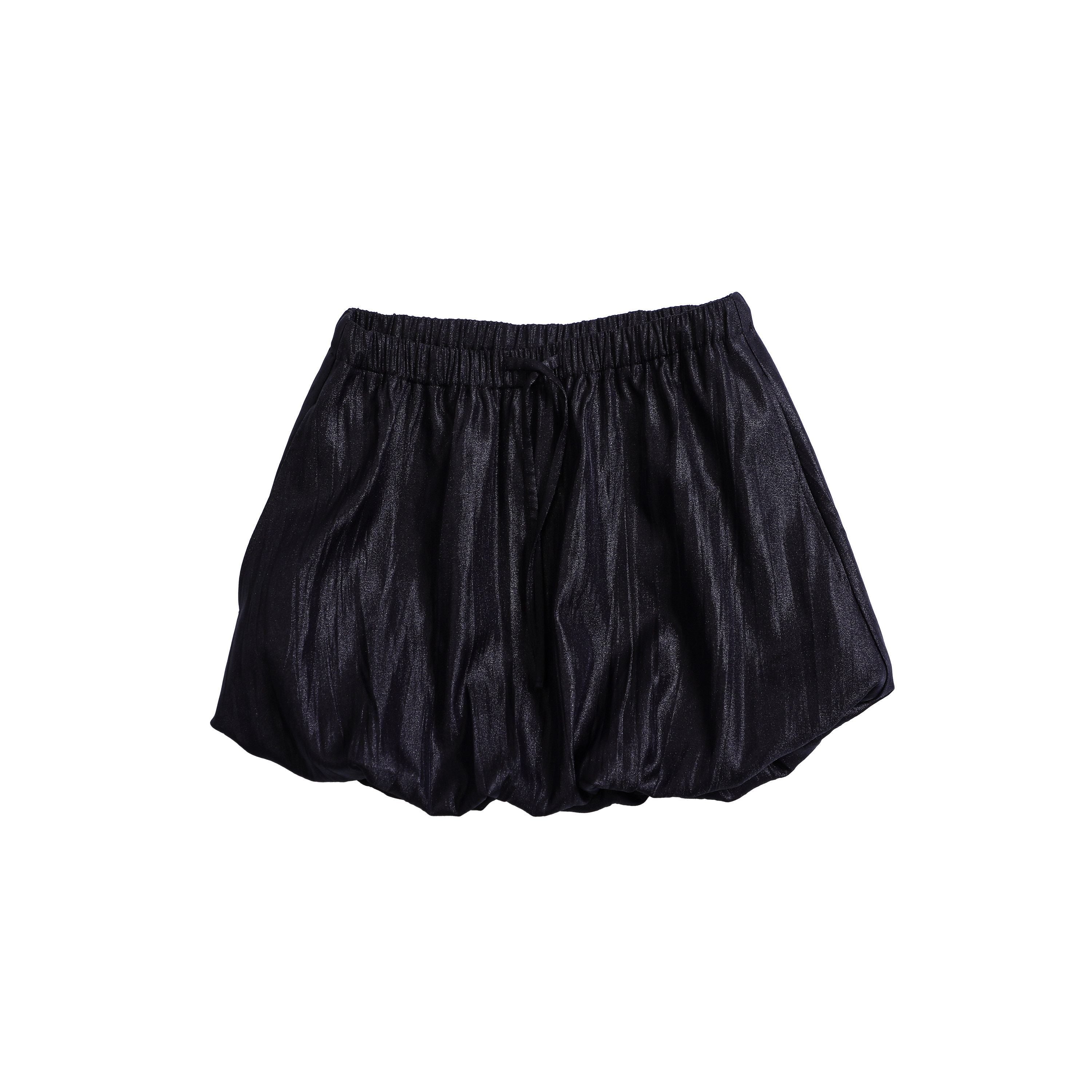 Northbutsouth_Textured_Puffed_Pressed_Pleat_Drawstring_Elastic_Waist_Women&