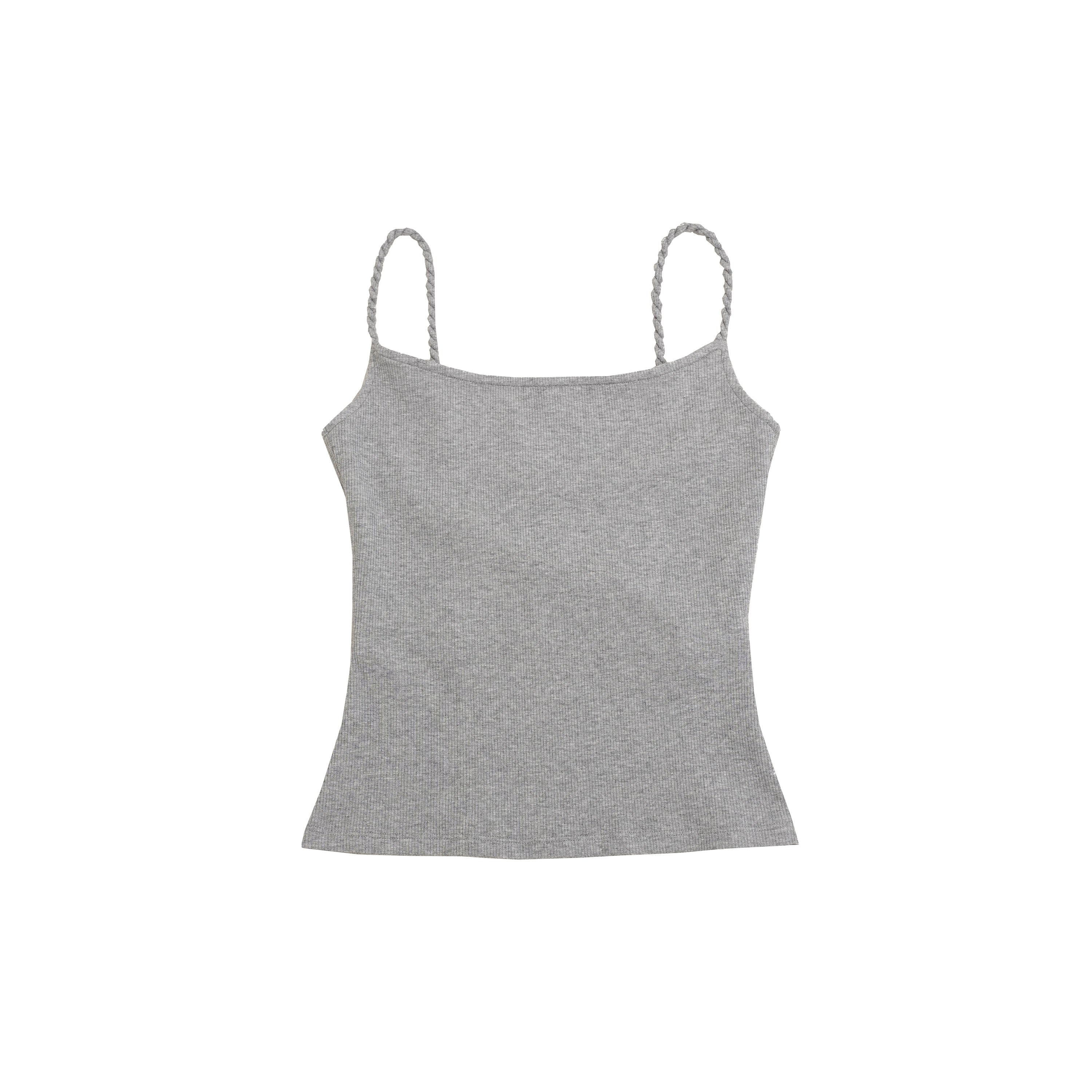 Northbutsouth Textured Ribbed Slim Fit Camisole V-neck MISSTT