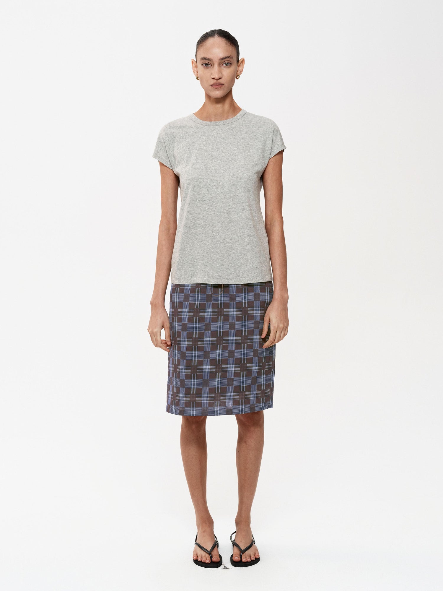 Northbutsouth Three Tone Raglan Sleeve Classic Crewneck Casual T-shirt