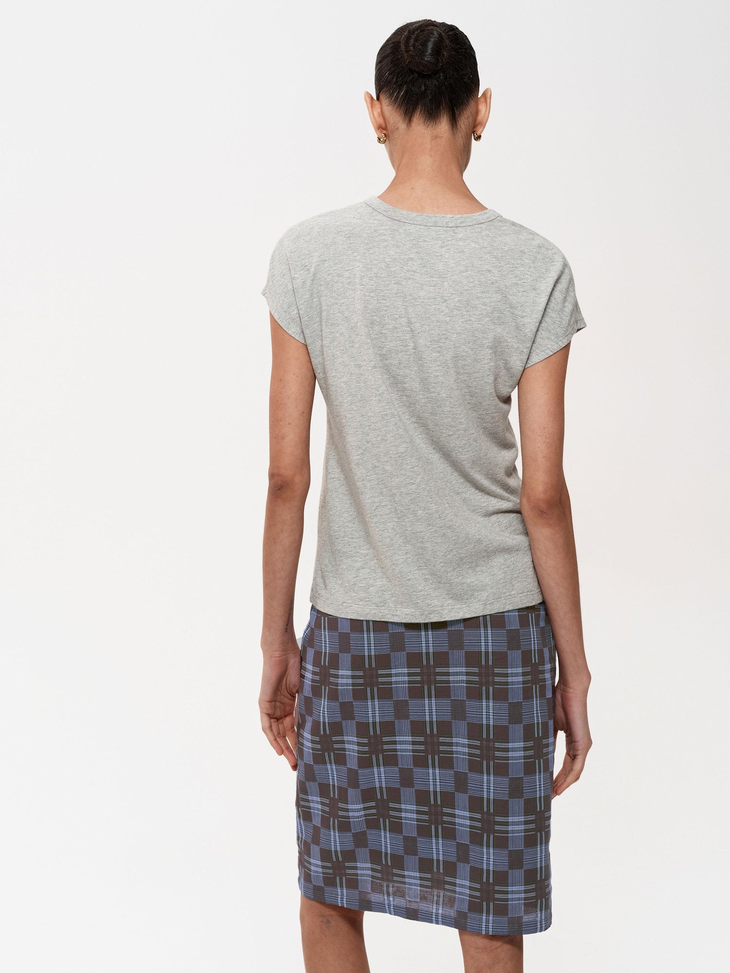 Northbutsouth Three Tone Raglan Sleeve Classic Crewneck Casual T-shirt