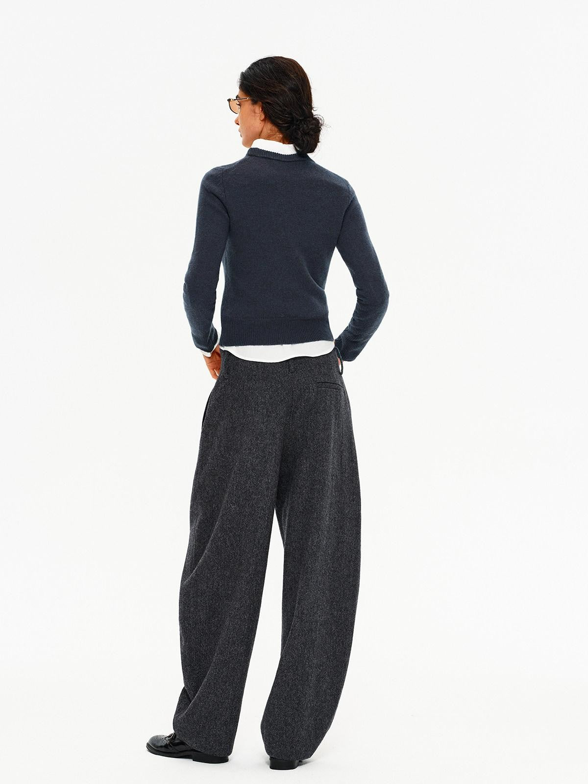 Northbutsouth Tri Color Cropped Pullover Women&