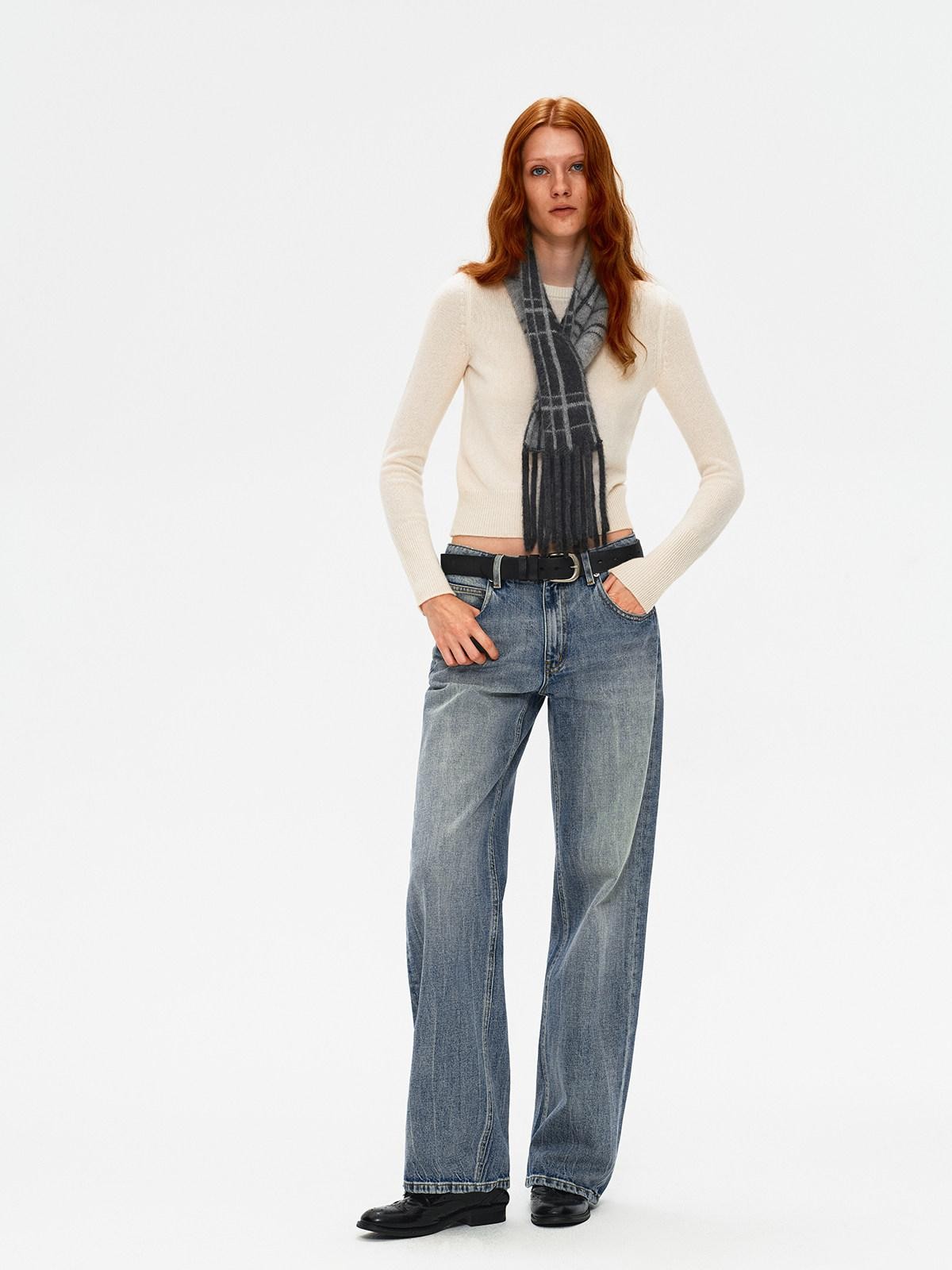 Northbutsouth Tri Color Cropped Pullover Women&