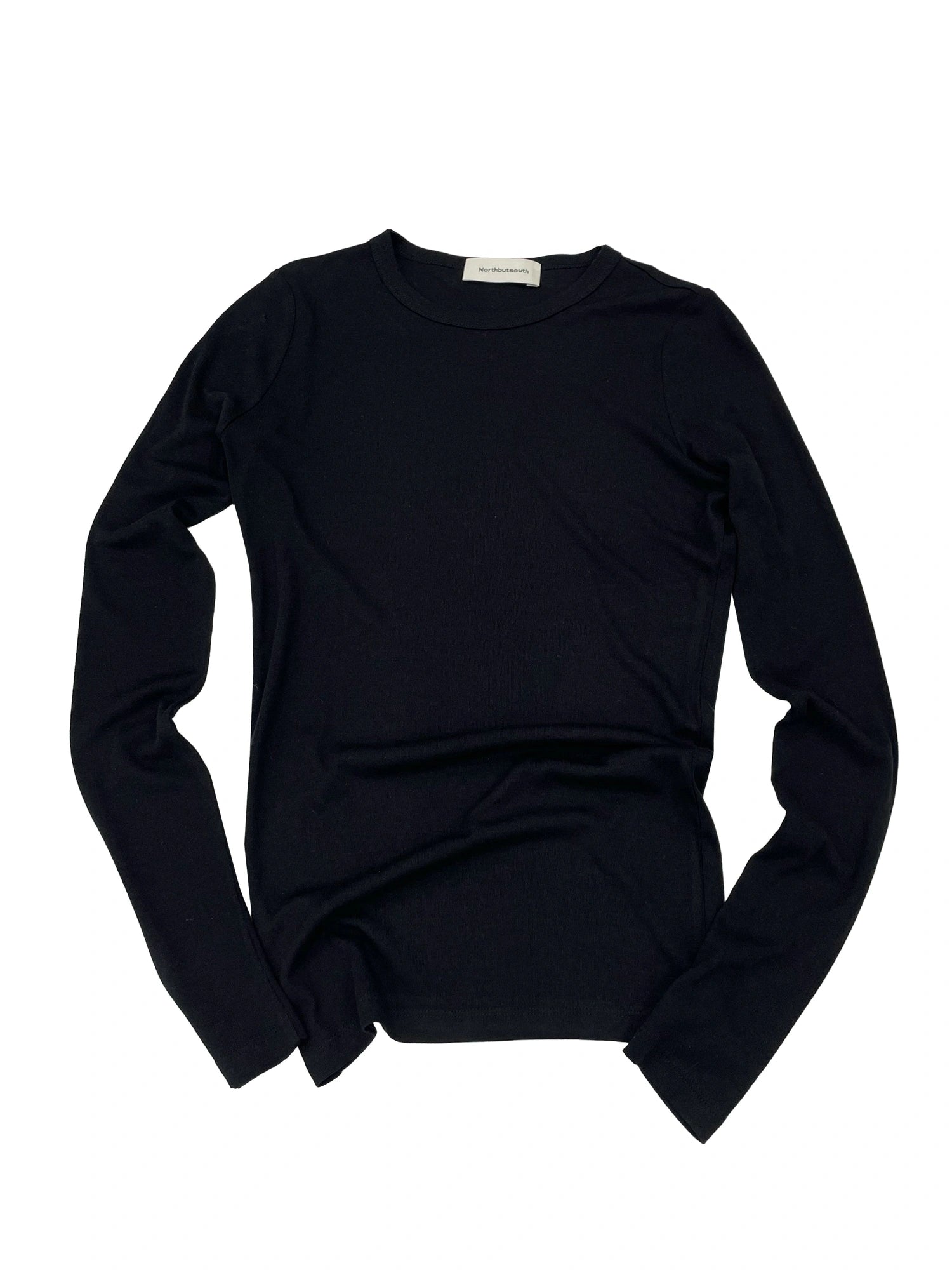 Tri Color Silk Layered Round Neck Top