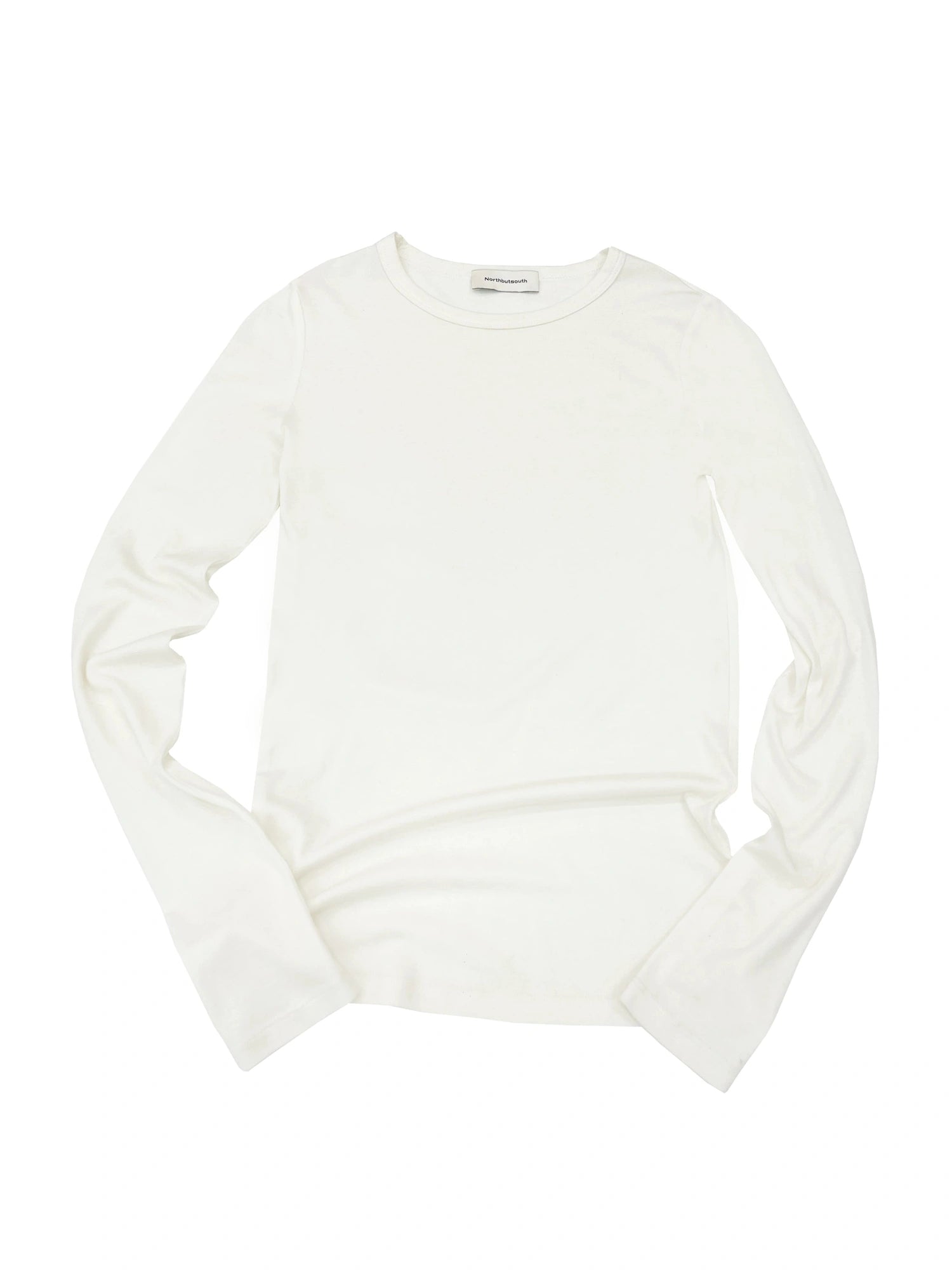 Tri Color Silk Layered Round Neck Top