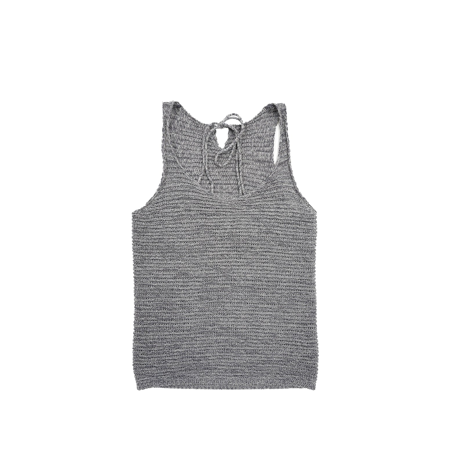 Northbutsouth Tricolor Knit Textured U Neck Vest MISSTT