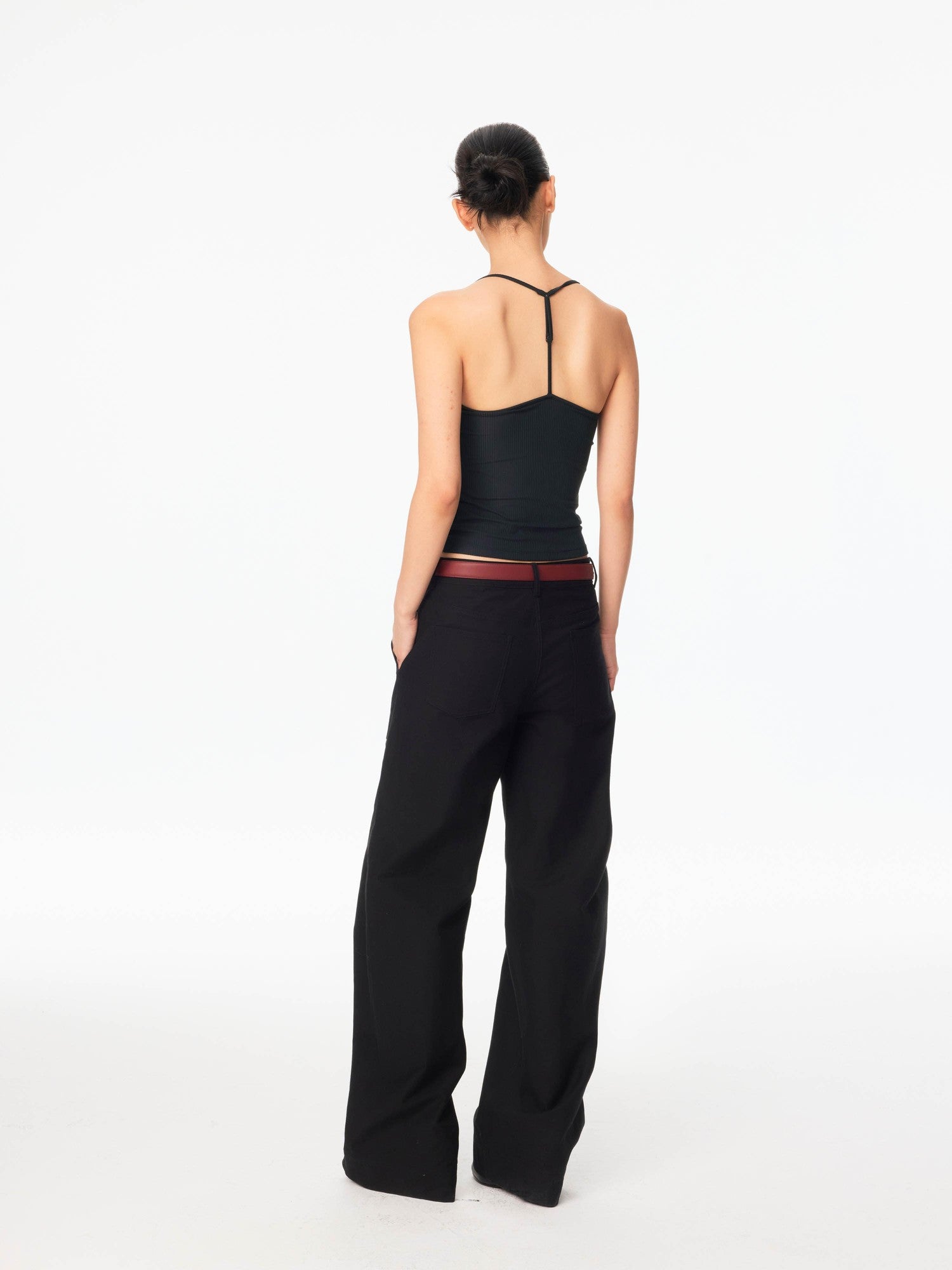 Northbutsouth Tricolor Wide Hem Large Pocket Cargo Women&