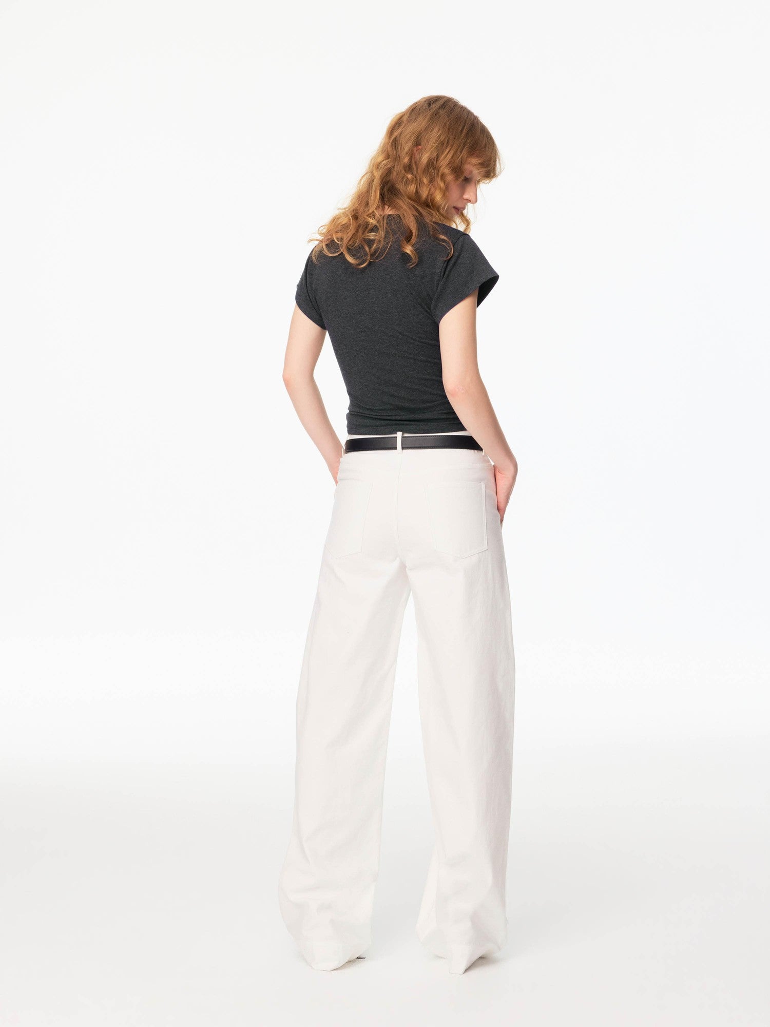 Northbutsouth Tricolor Wide Hem Large Pocket Cargo Women&