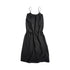 Northbutsouth Twist Knot V-Neck Adjustable Strap Textured Midi Dress MISSTT