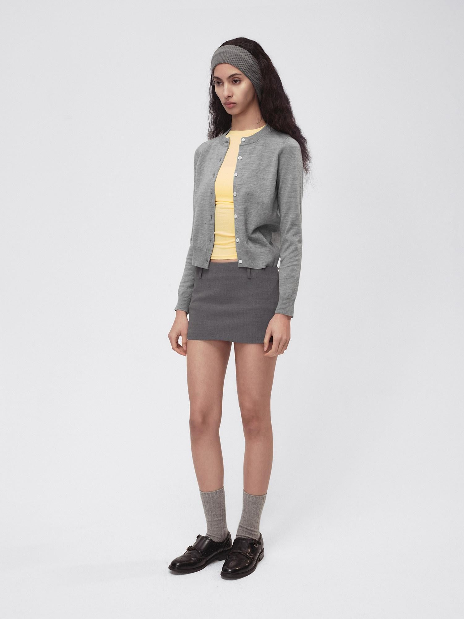 Northbutsouth Two Tone Colorblock Lightweight Mother Of Pearl Button Women&