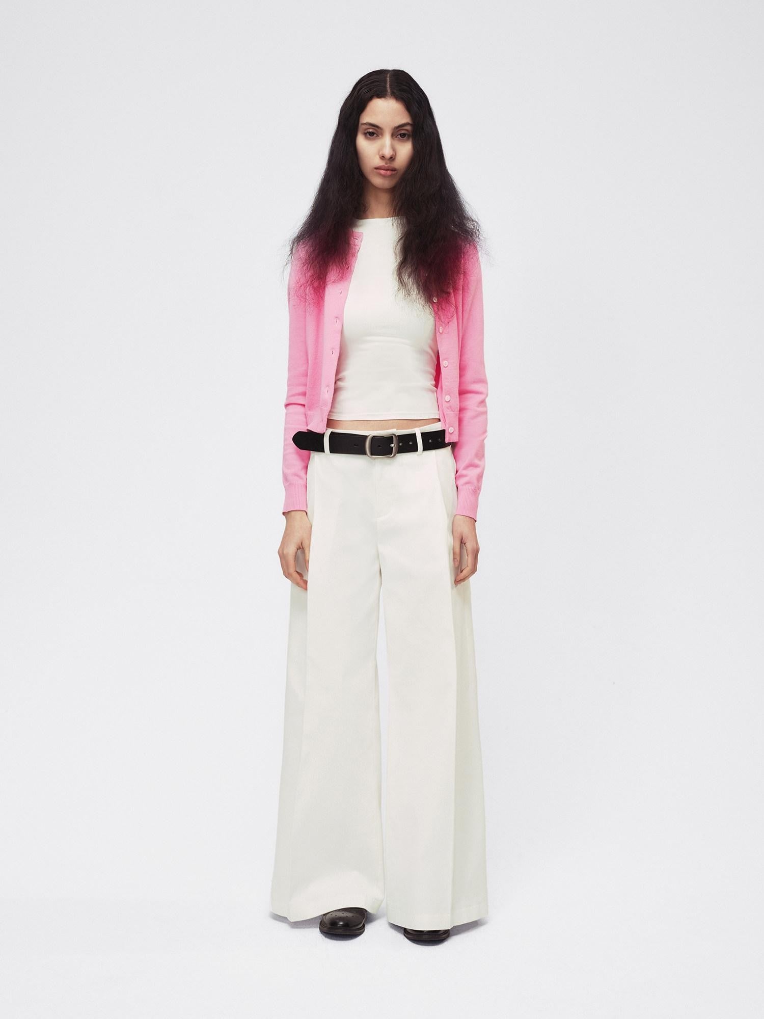 Northbutsouth Two Tone Colorblock Lightweight Mother Of Pearl Button Women&