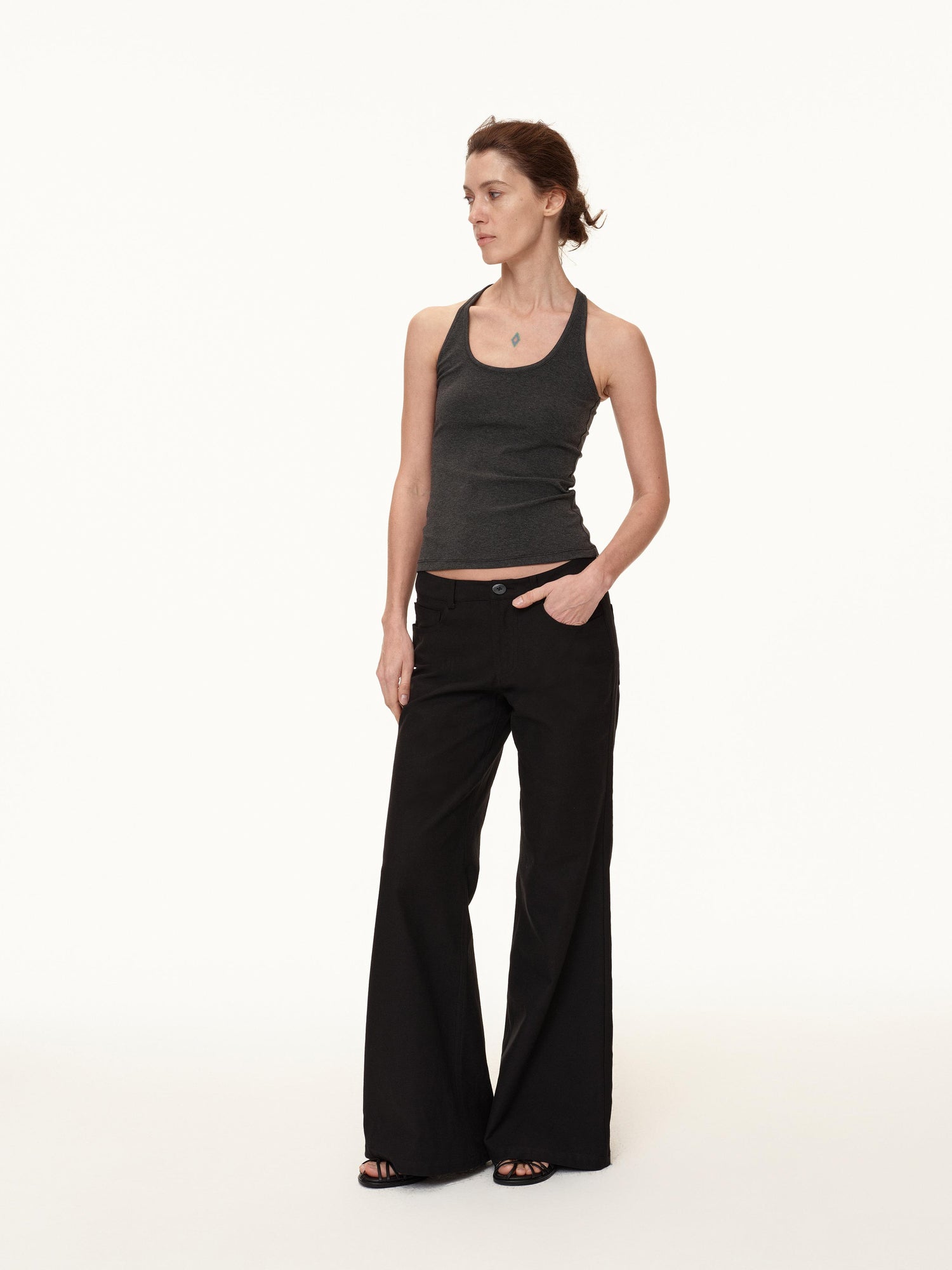 Northbutsouth U-Back Sculpting Tank With Side Support And High-Waist Control