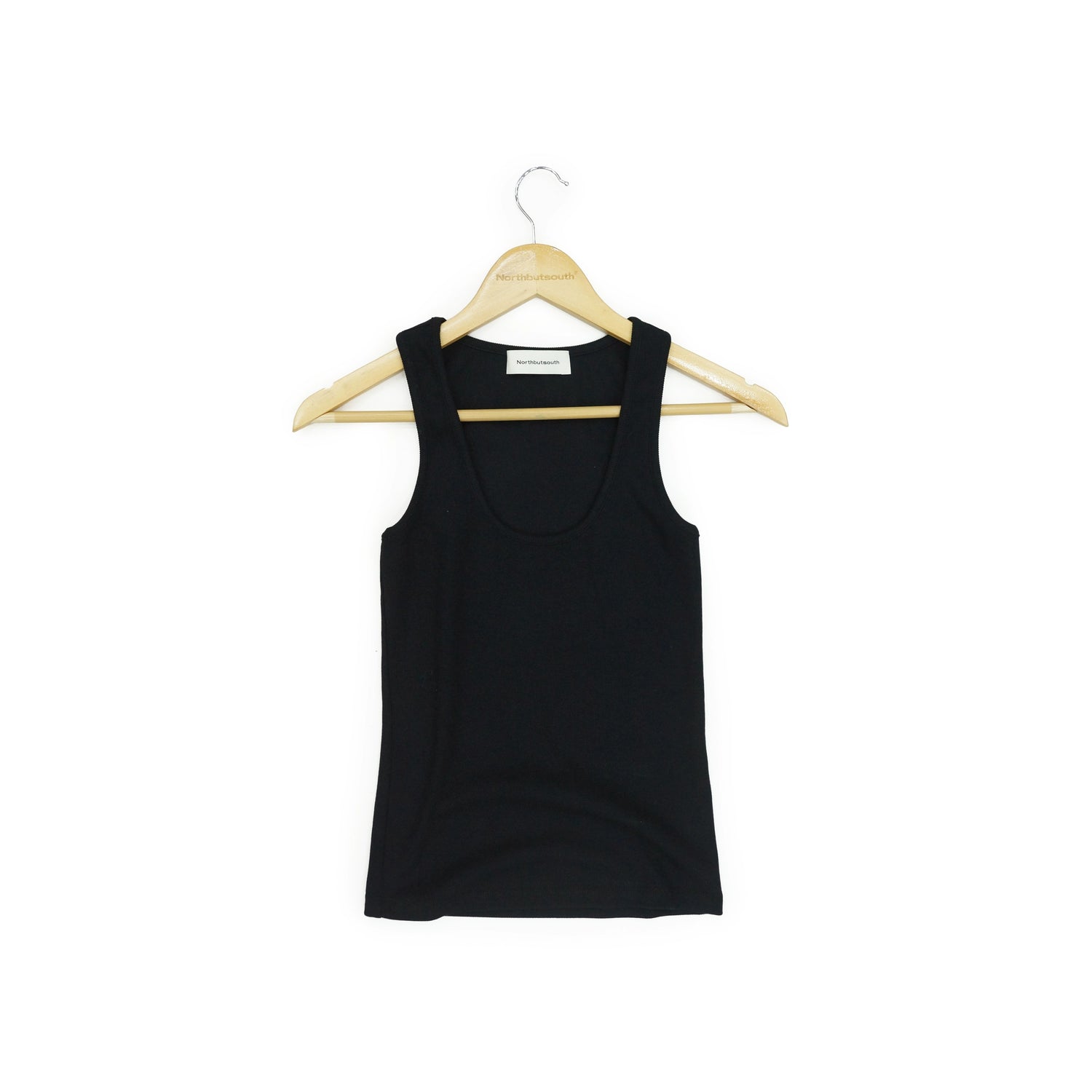 Northbutsouth U-Neck Slim Fit Ribbed Tank Top MISSTT