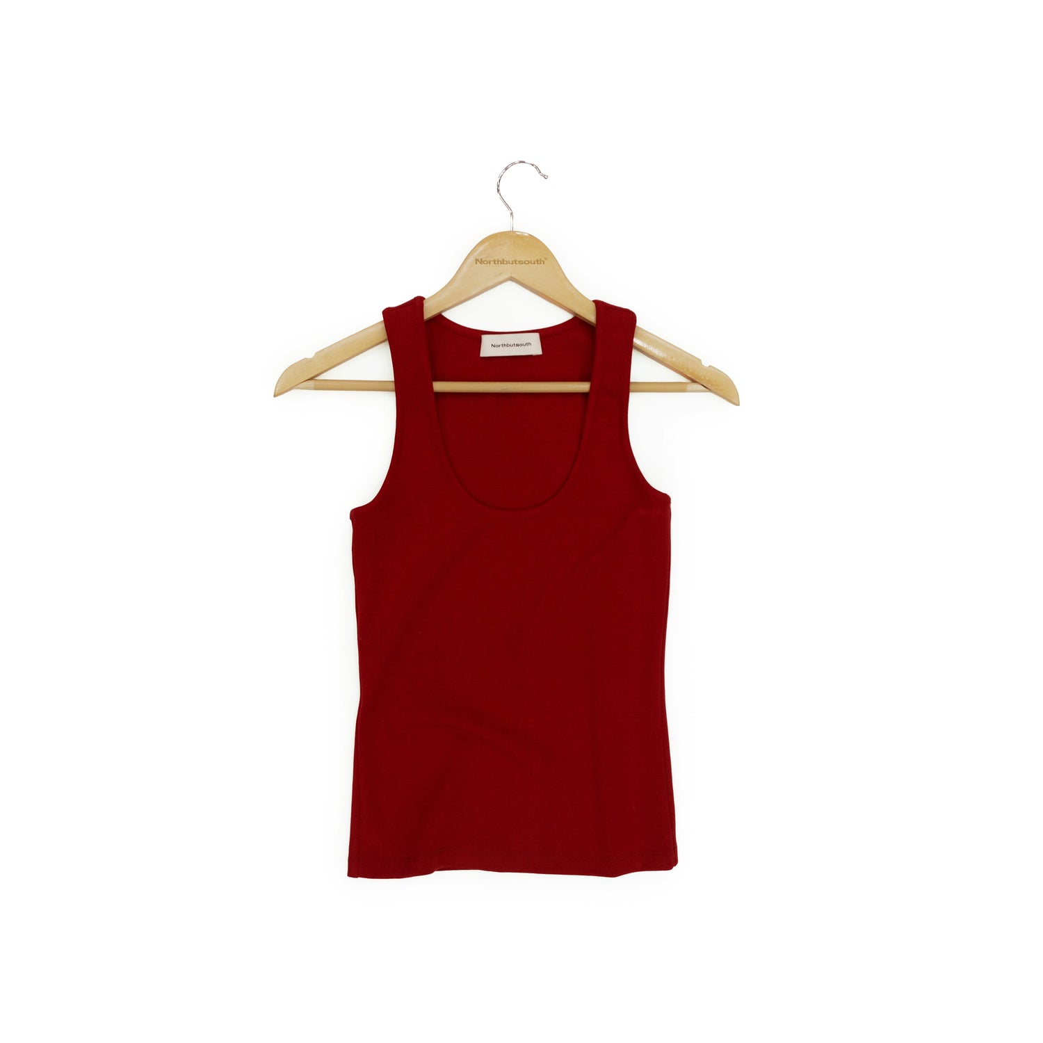 Northbutsouth U-Neck Slim Fit Ribbed Tank Top MISSTT