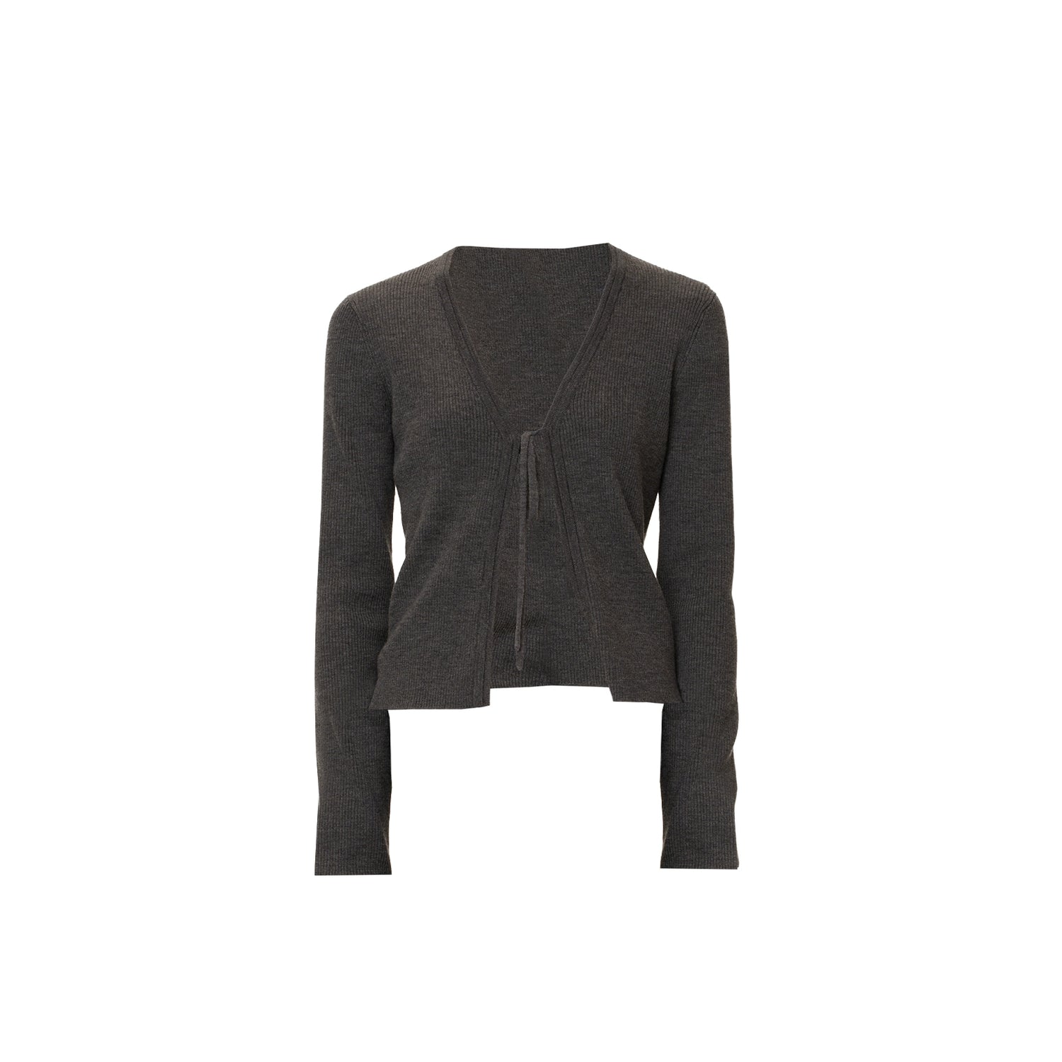 Northbutsouth V-Neck Tied Wool Cardigan MISSTT