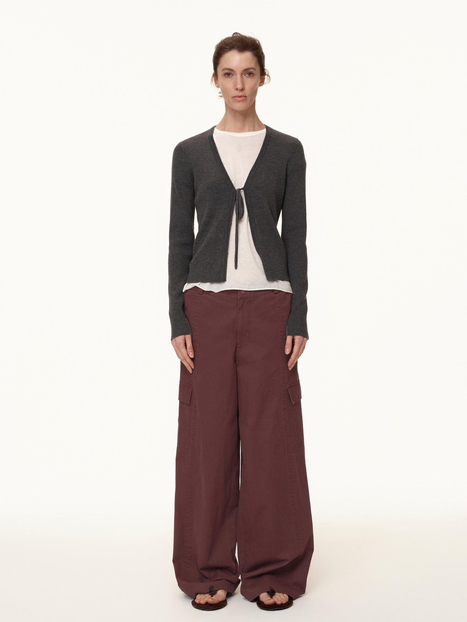 Northbutsouth Vintage Fade Workwear Cargo Pants Straight Fit