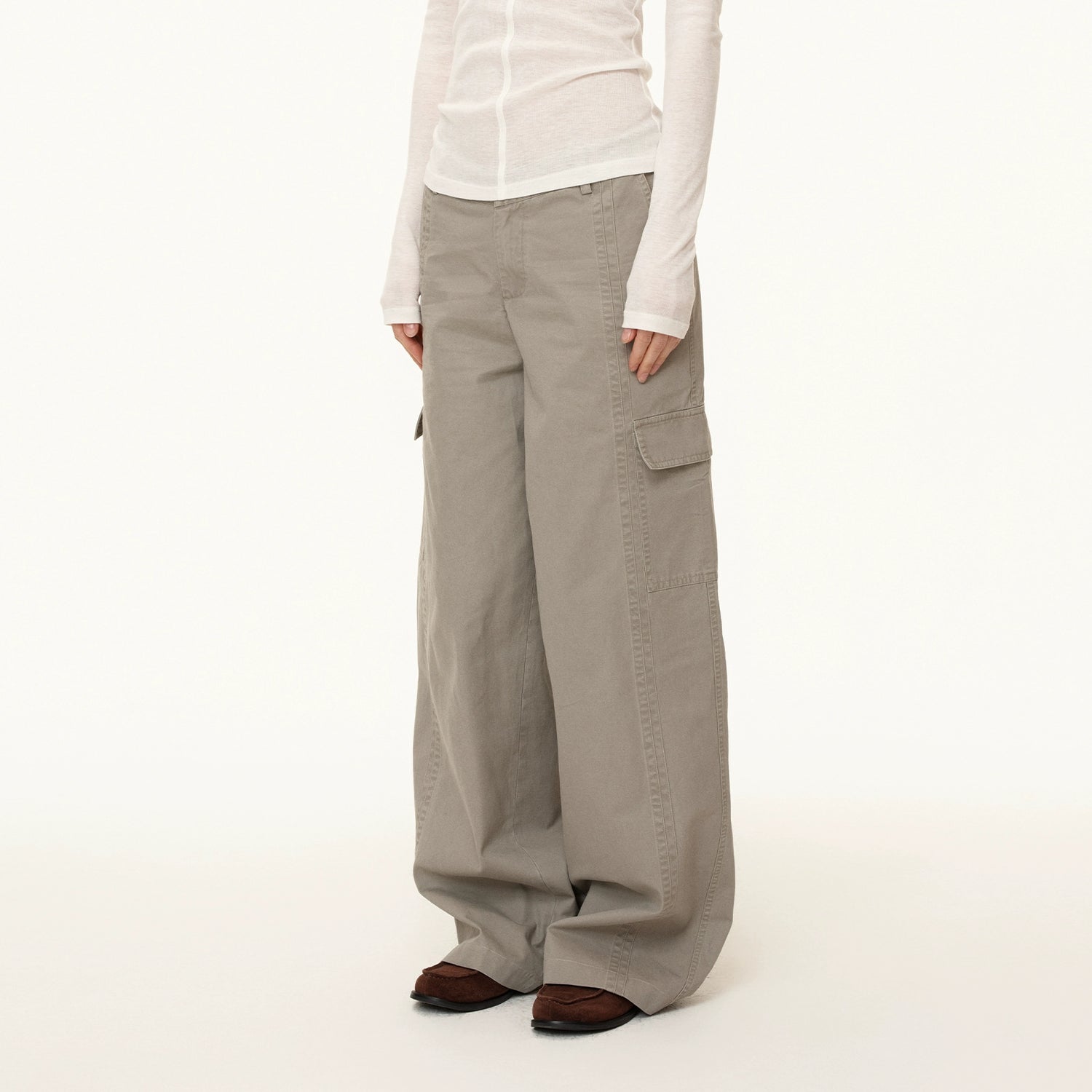 Northbutsouth Vintage Fade Workwear Cargo Pants Straight Fit MISSTT