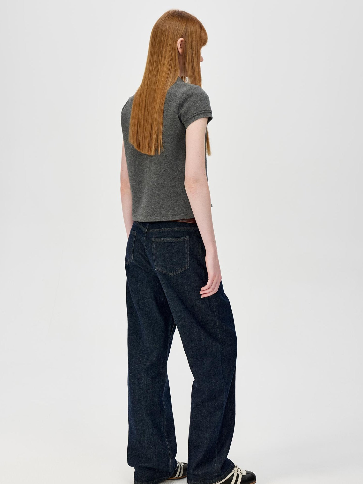 Northbutsouth Vintage Green Selvedge Denim Shorts Classic Blue Straight Leg