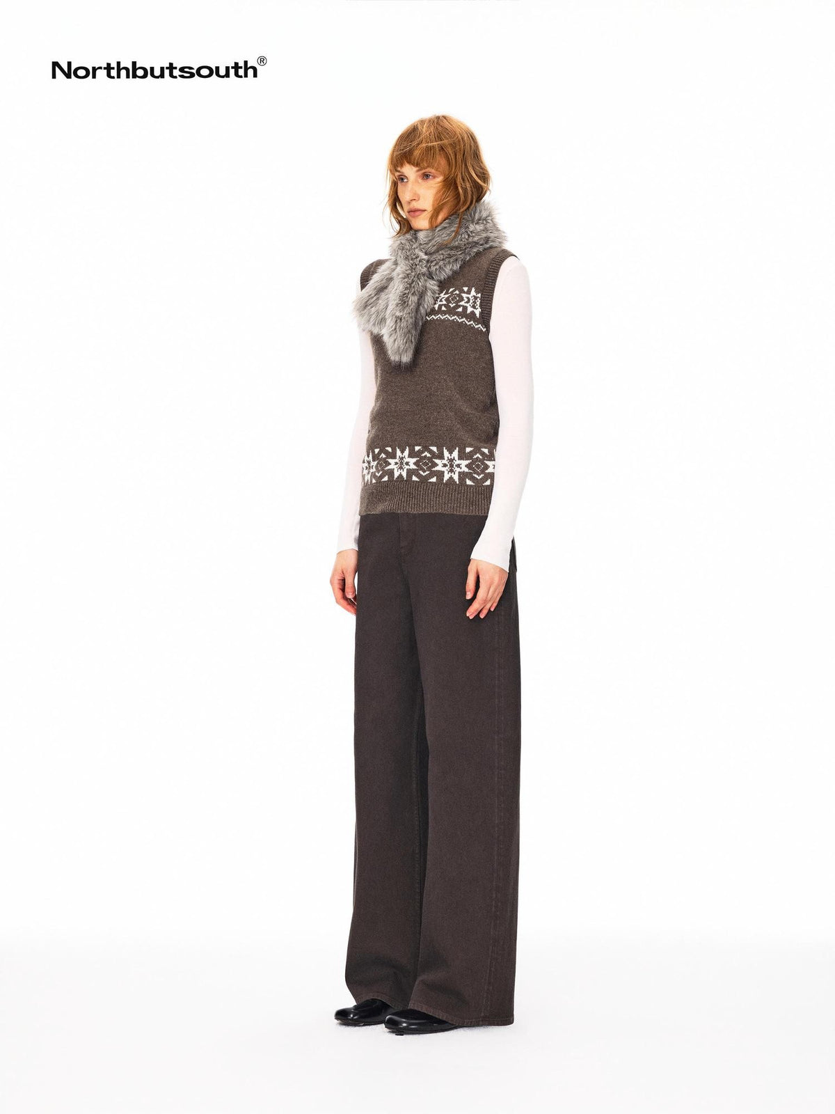 Northbutsouth Washed Faded Micro Stretch Mid Low Rise Cotton Women&