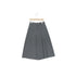 Northbutsouth Wool Blend Pleated Wide Leg Cropped Trouser Shorts MISSTT