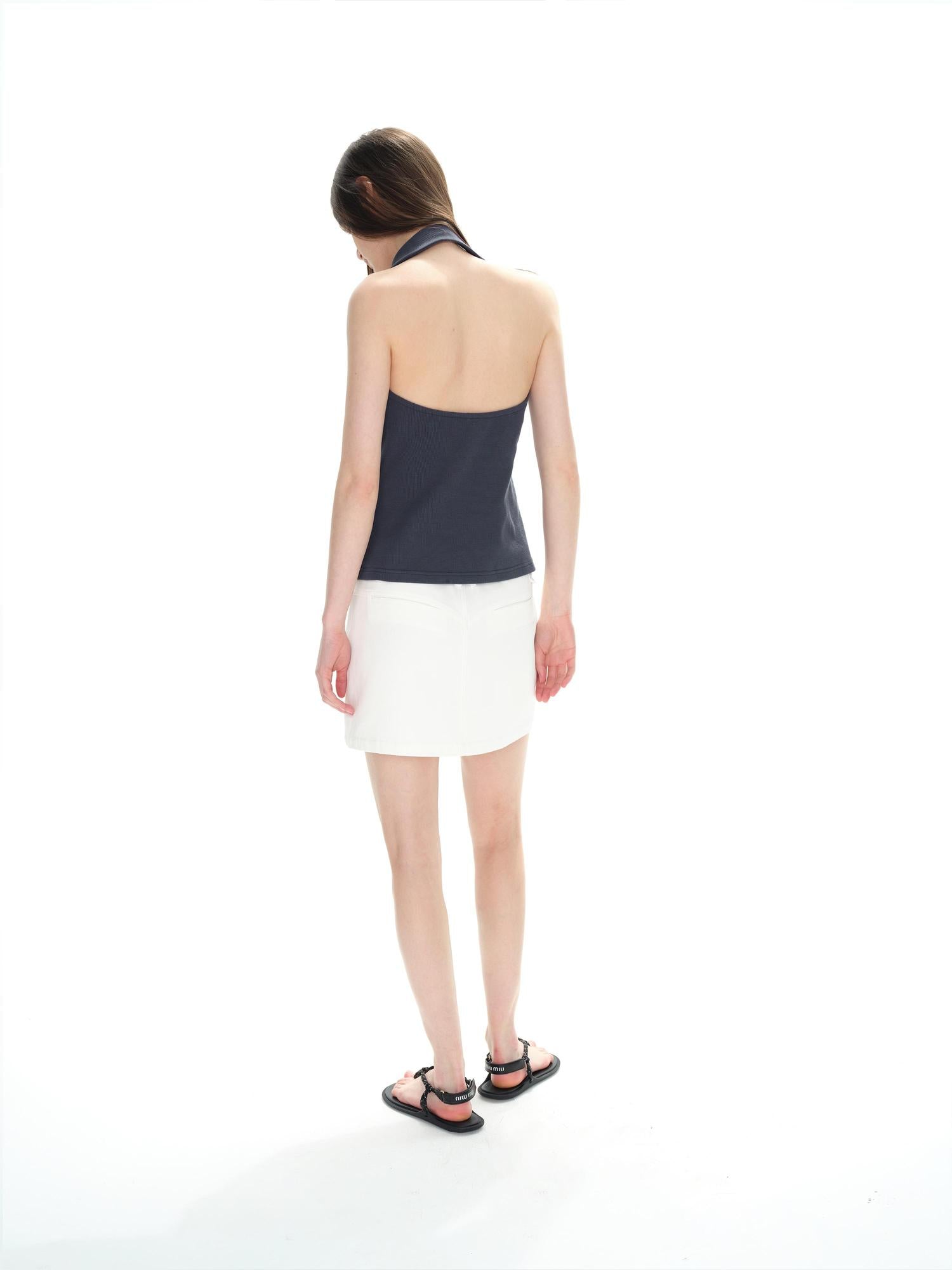 Northbutsouth Workwear Denim Mini Skirt
