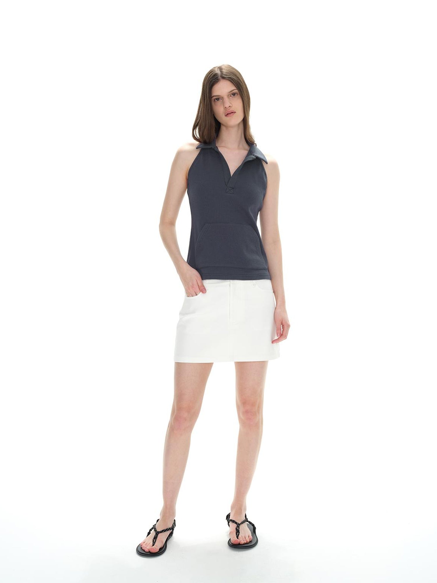 Northbutsouth Workwear Denim Mini Skirt