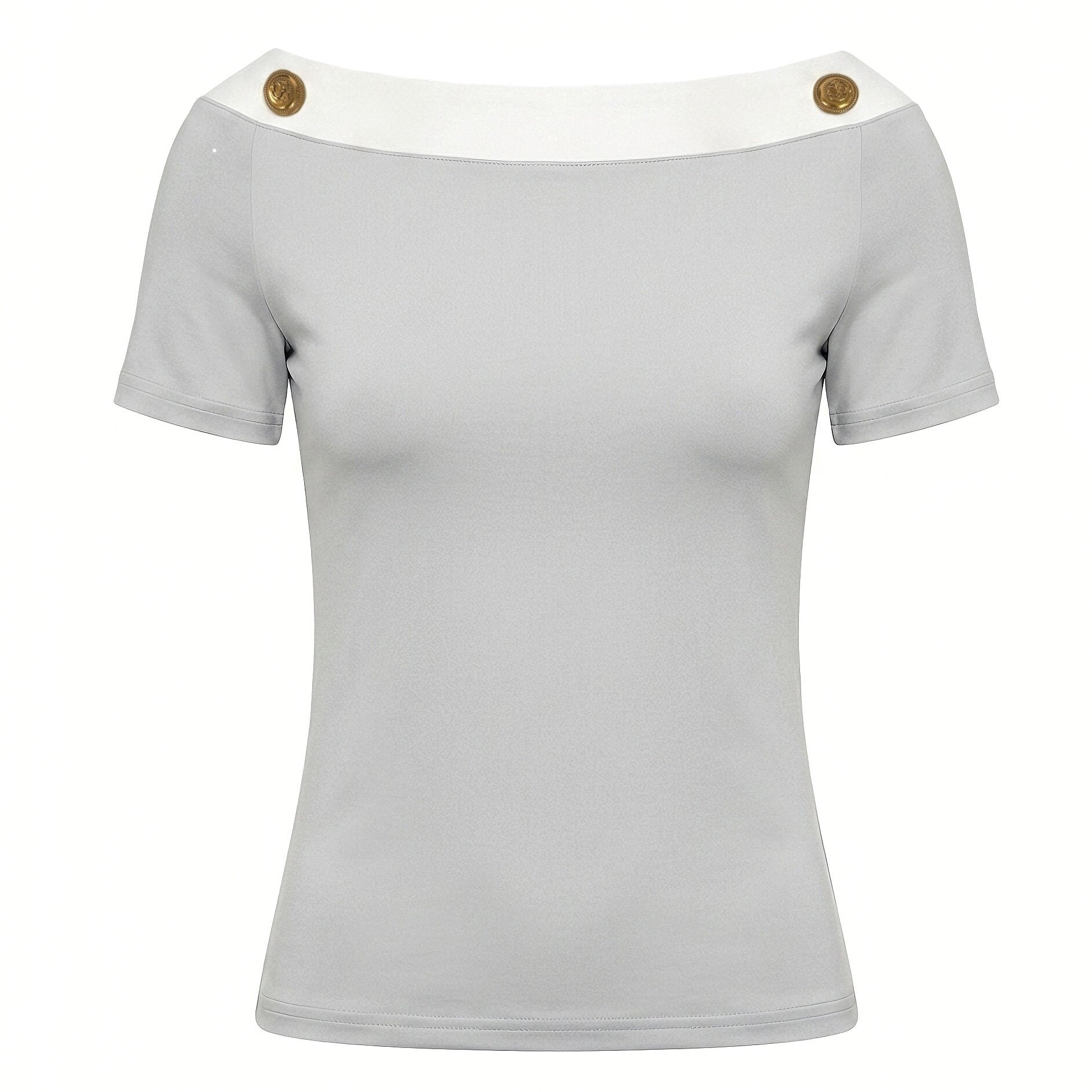 NyDkyel_Striped_Napoleon_Button_Bateau_Neck_Spliced_Women&