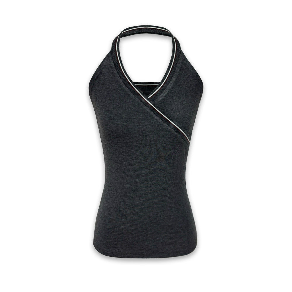 Knitted Halter Neck Cami Top