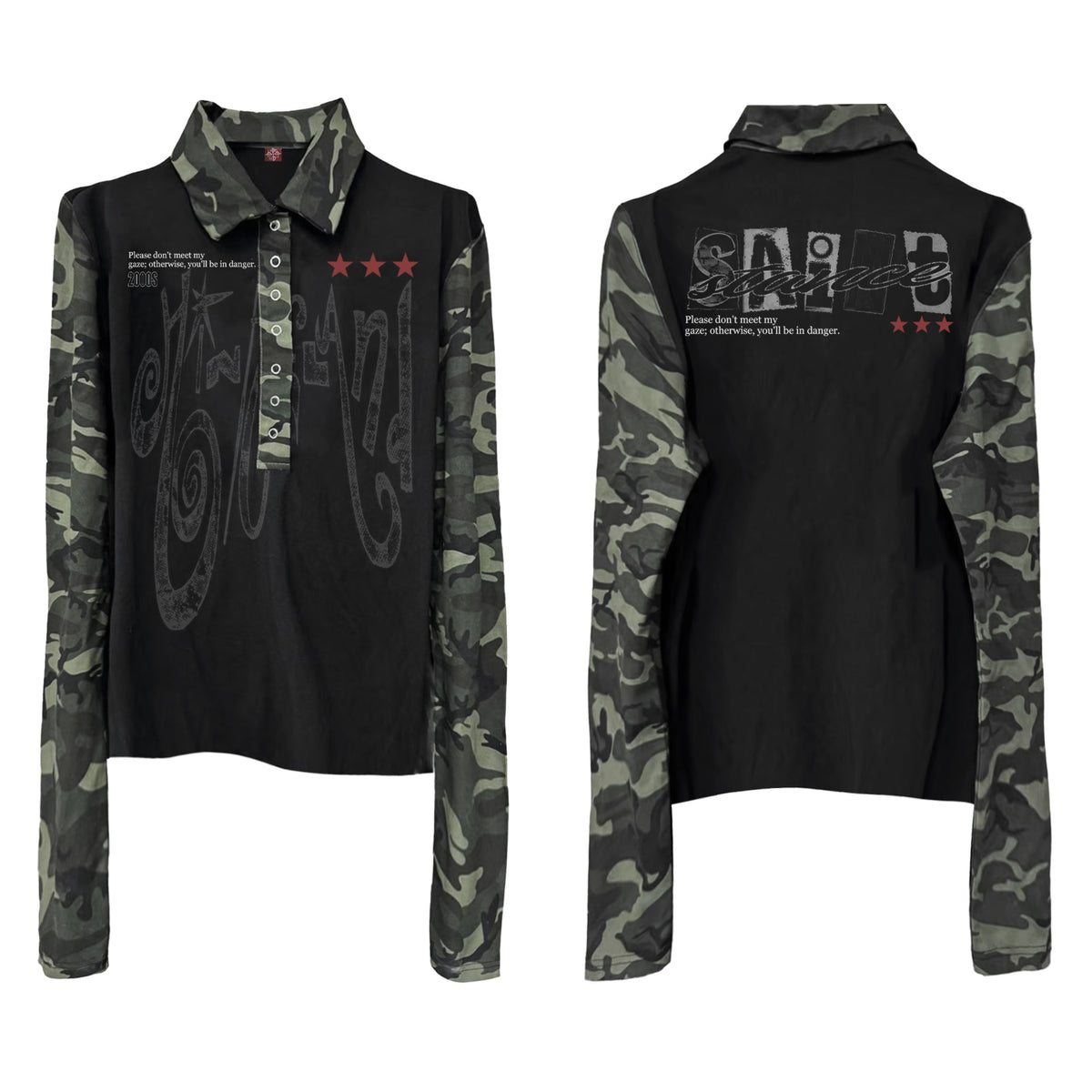 DETW_OnLine_Red_Star_Camo_Print_Patchwork_Dark_Punk_Women&