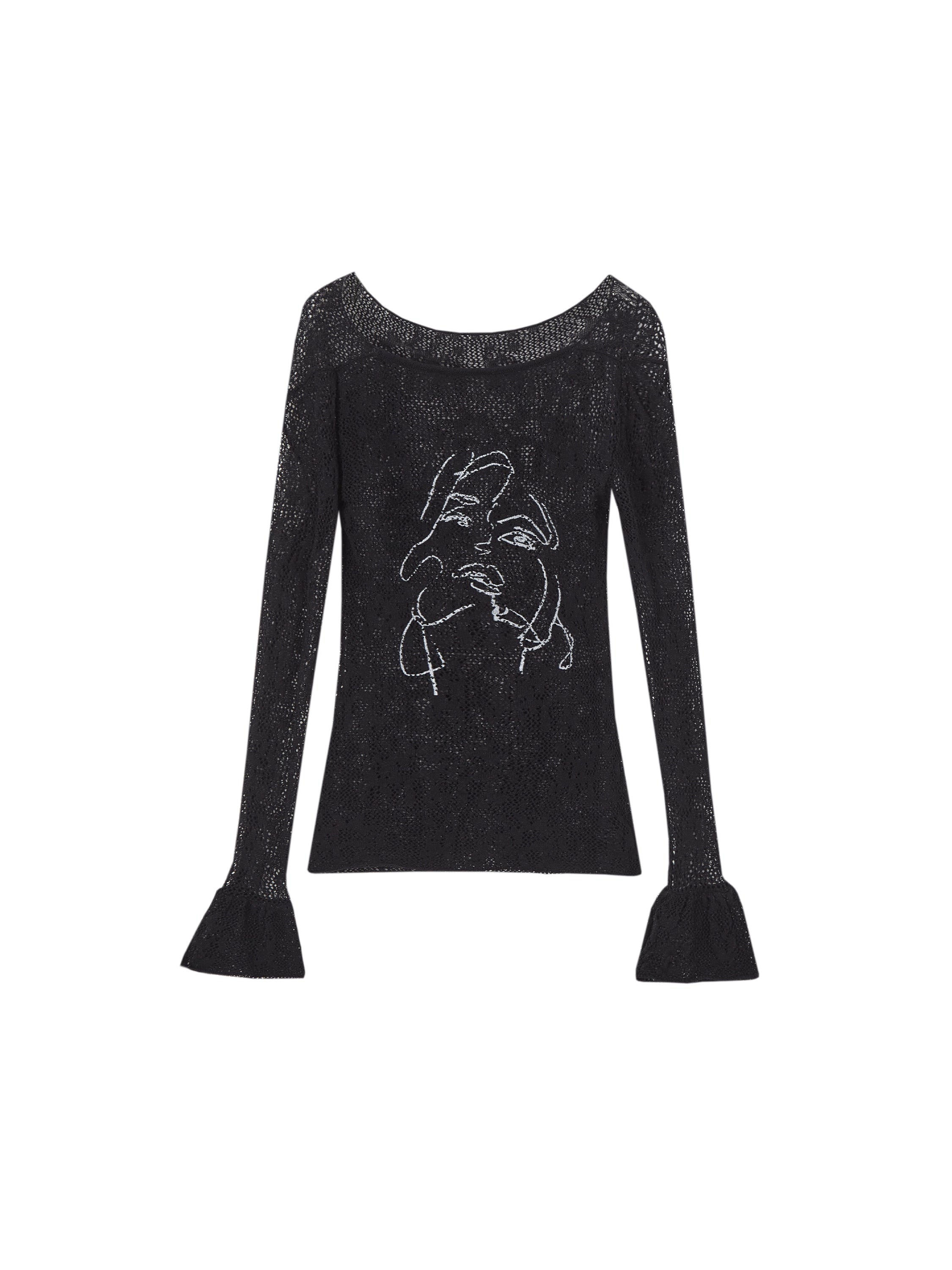 OfAkiva_Akiva_Chant_Sheer_Lace_Knit_Flare_Sleeve_Top_MISSTT