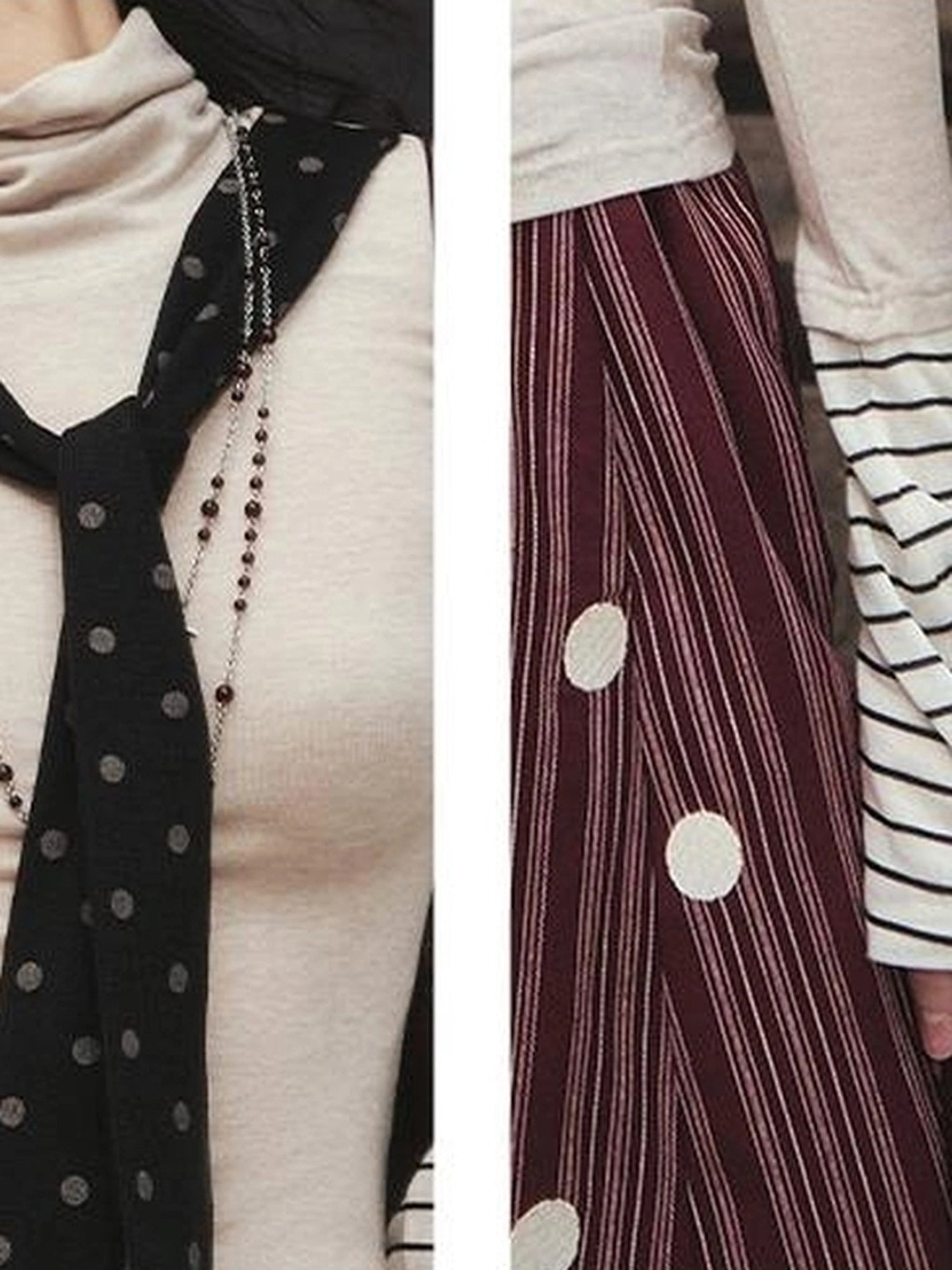 OfAkiva Akiva Diagonal Alley Ribbed Turtleneck Slim Fit Long Sleeve Top