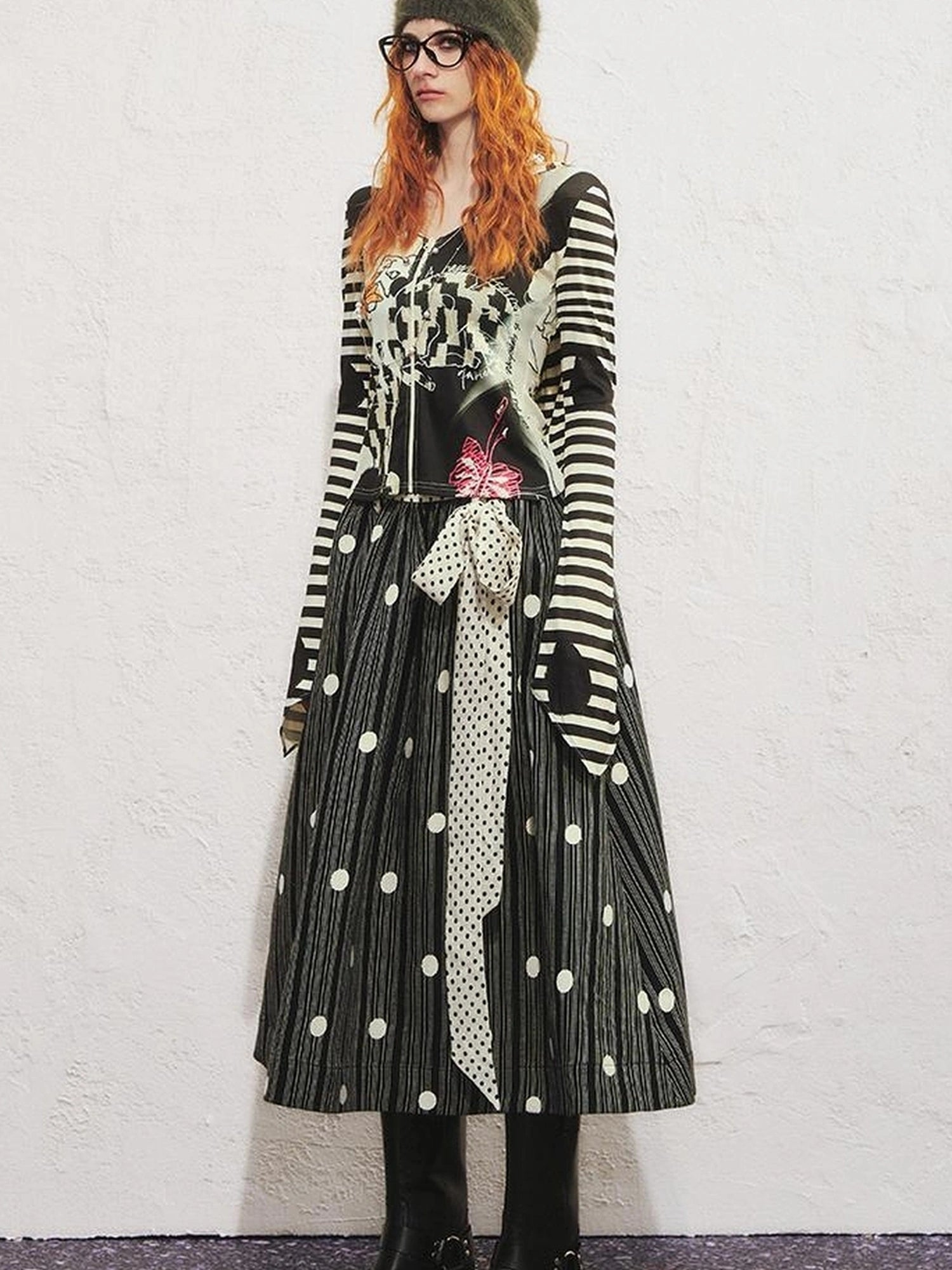 OfAkiva Akiva Effy Original Cat Chase Print Hoodie