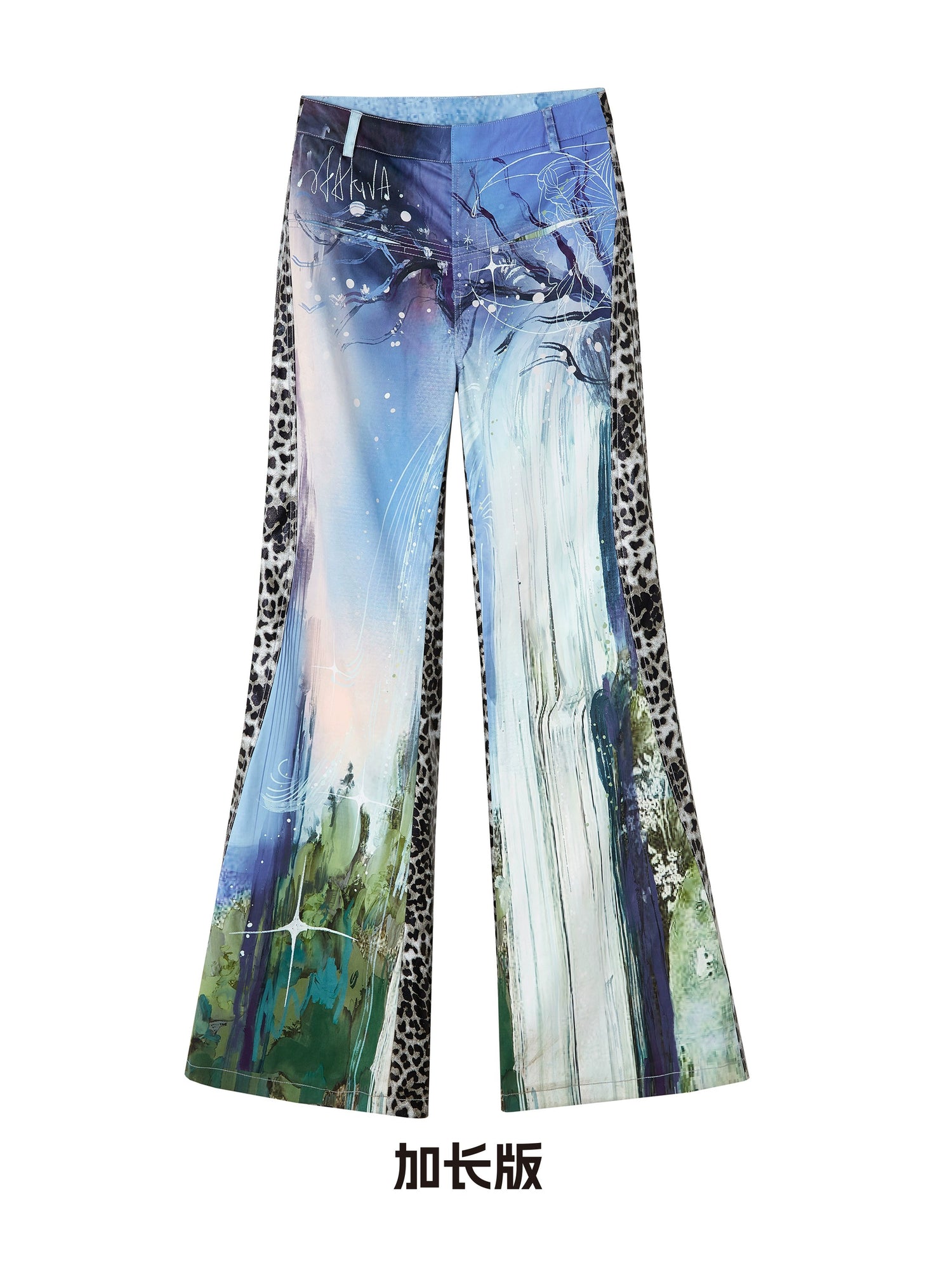 OfAkiva_Aladdin_Waterfall_Oil_Painting_Landscape_Print_Pants_MISSTT