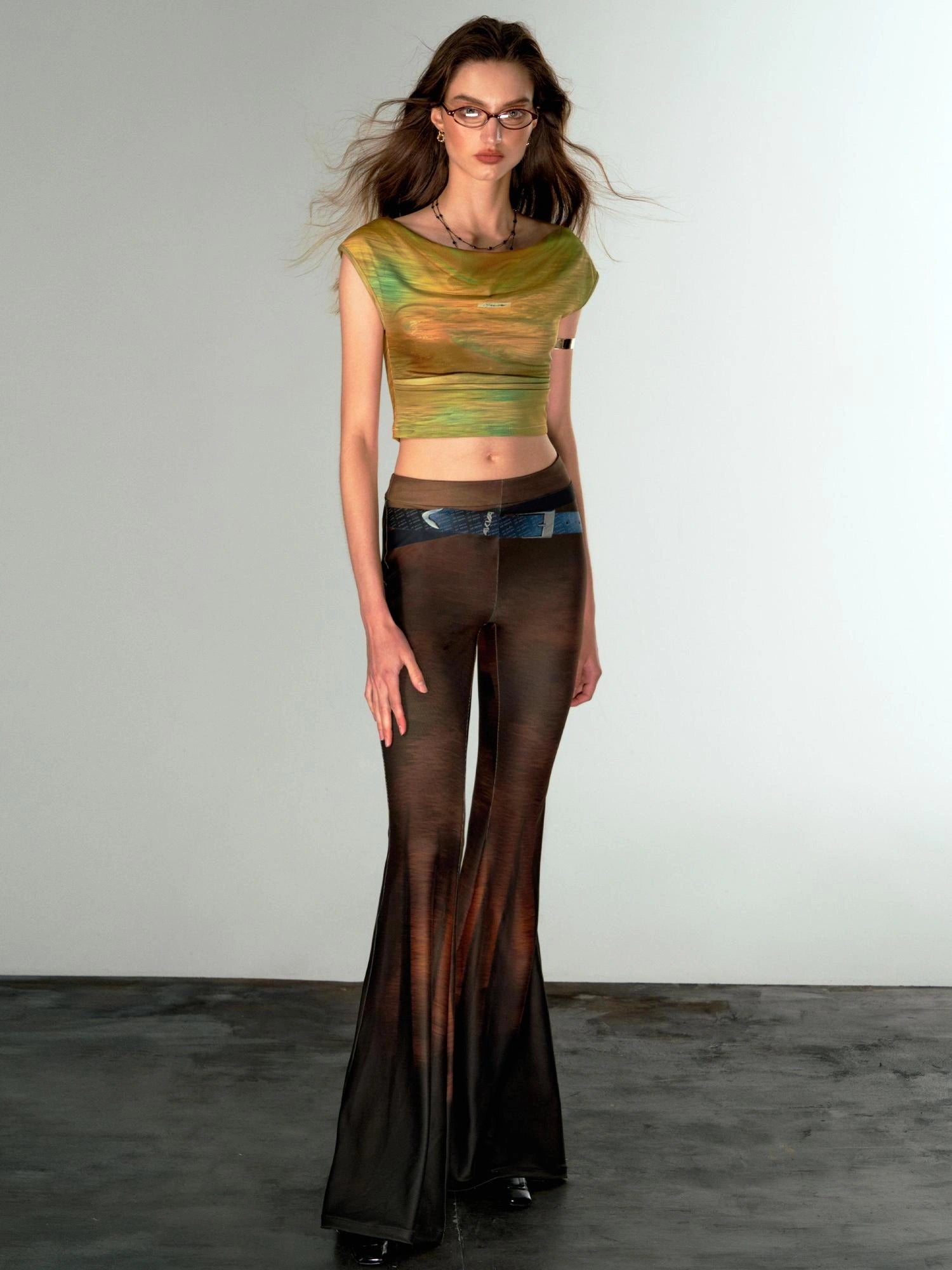 Evening At Argenteuil Oil Painting V-Neck T-Shirt