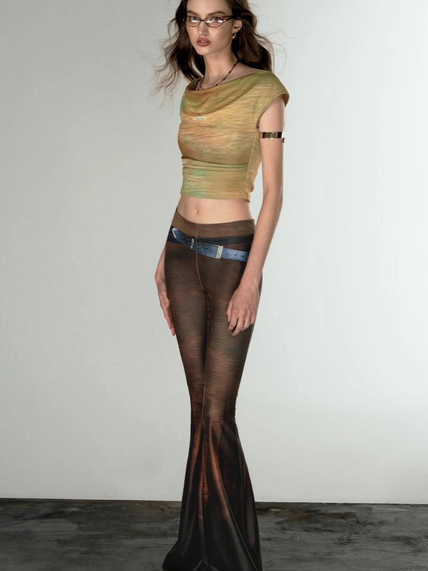 Evening At Argenteuil Oil Painting V-Neck T-Shirt