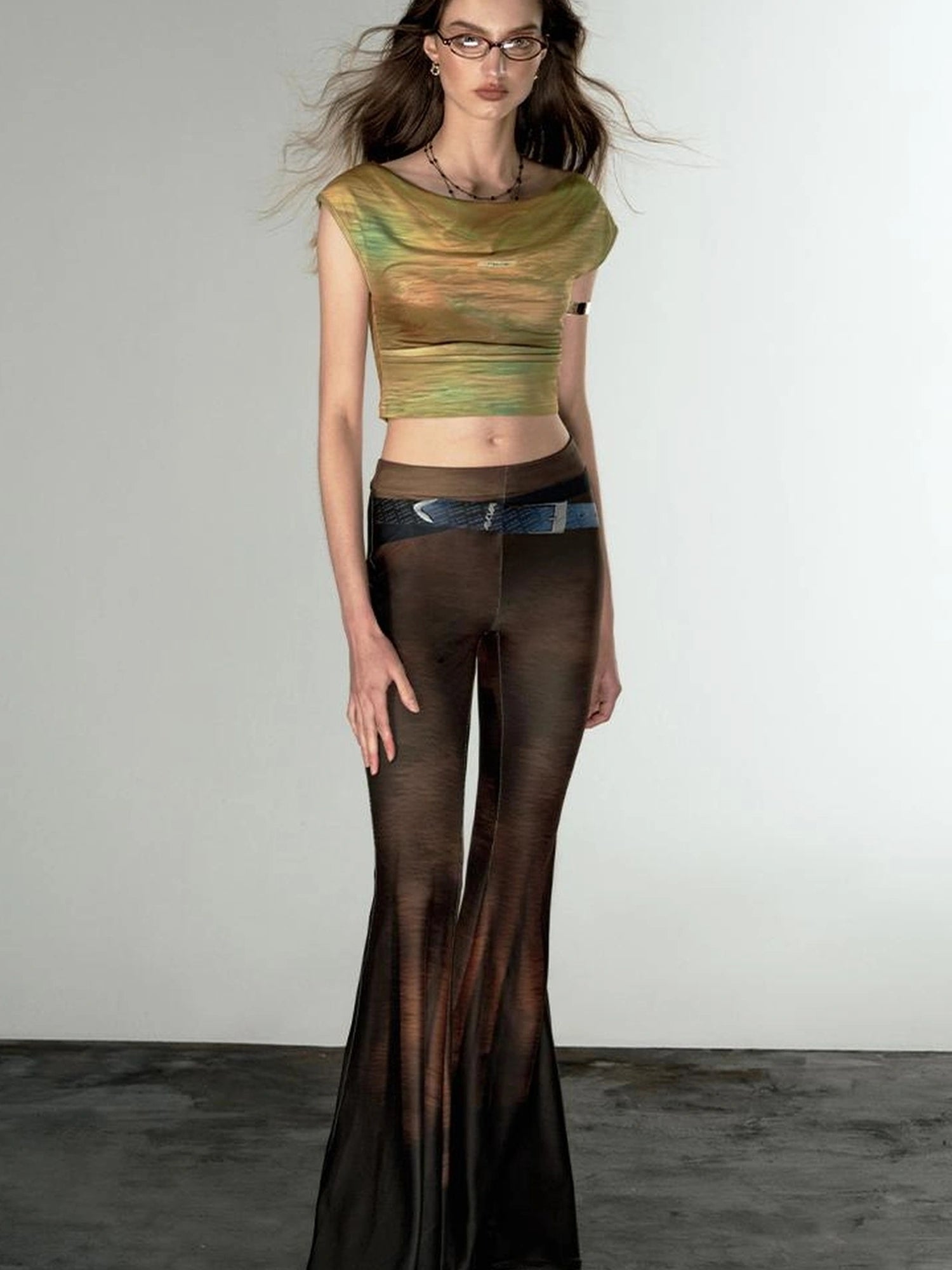 Evening At Argenteuil Oil Painting V-Neck T-Shirt