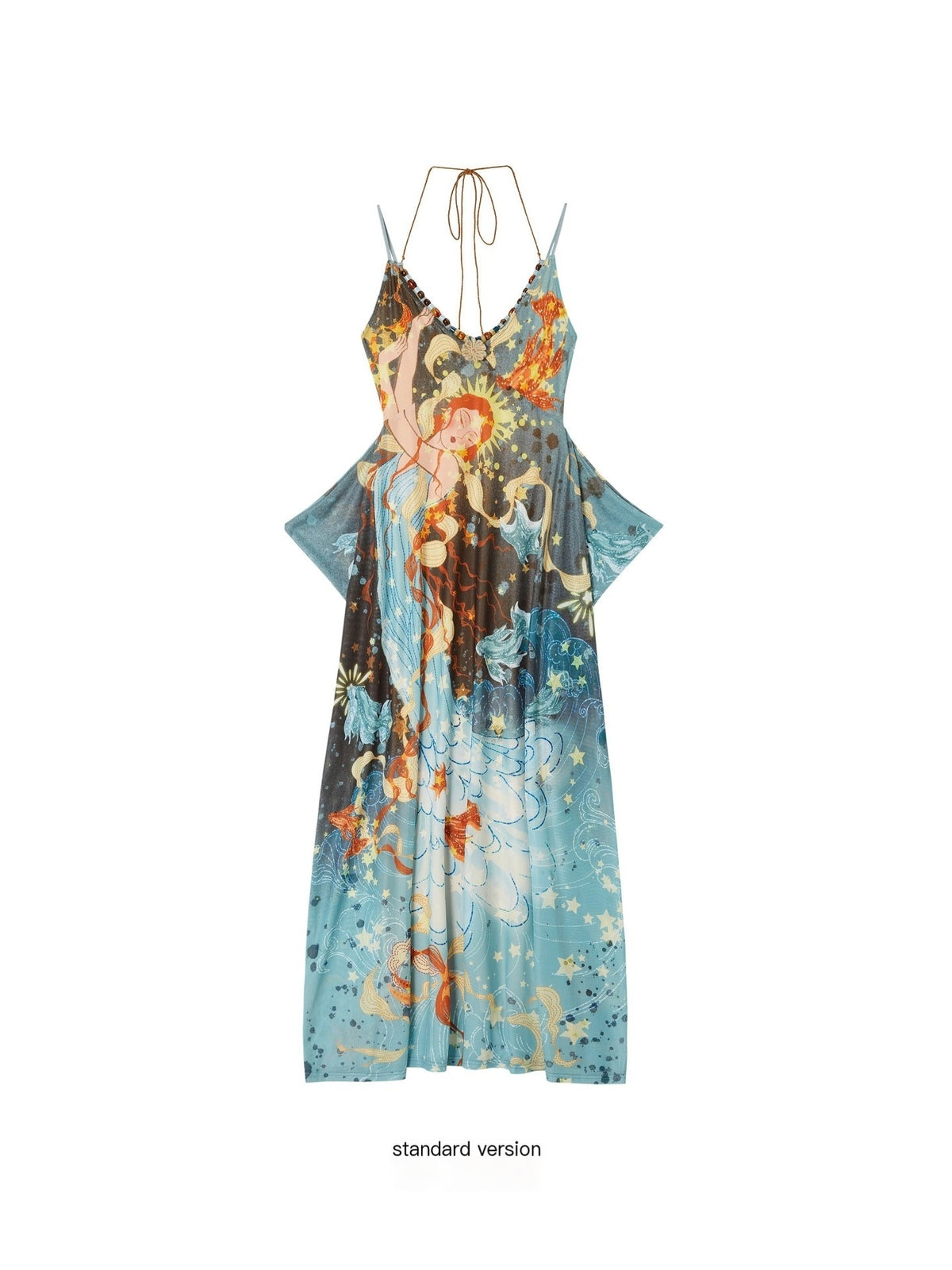 OfAkiva_Floral_Beaded_High_Waist_A_Line_Women&