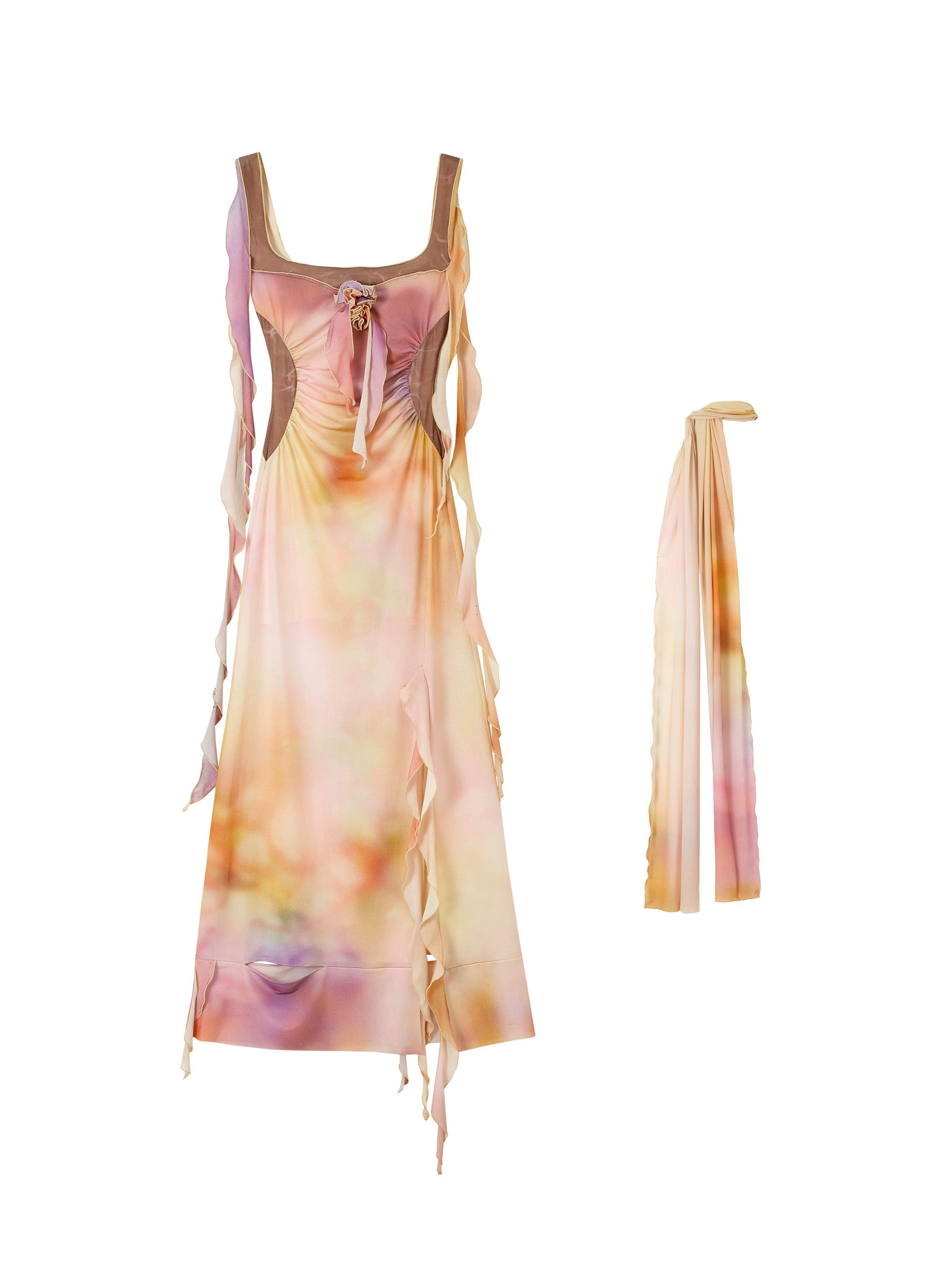 OfAkiva_Floral_Chiffon_Knit_Wrap_Dress_MISSTT