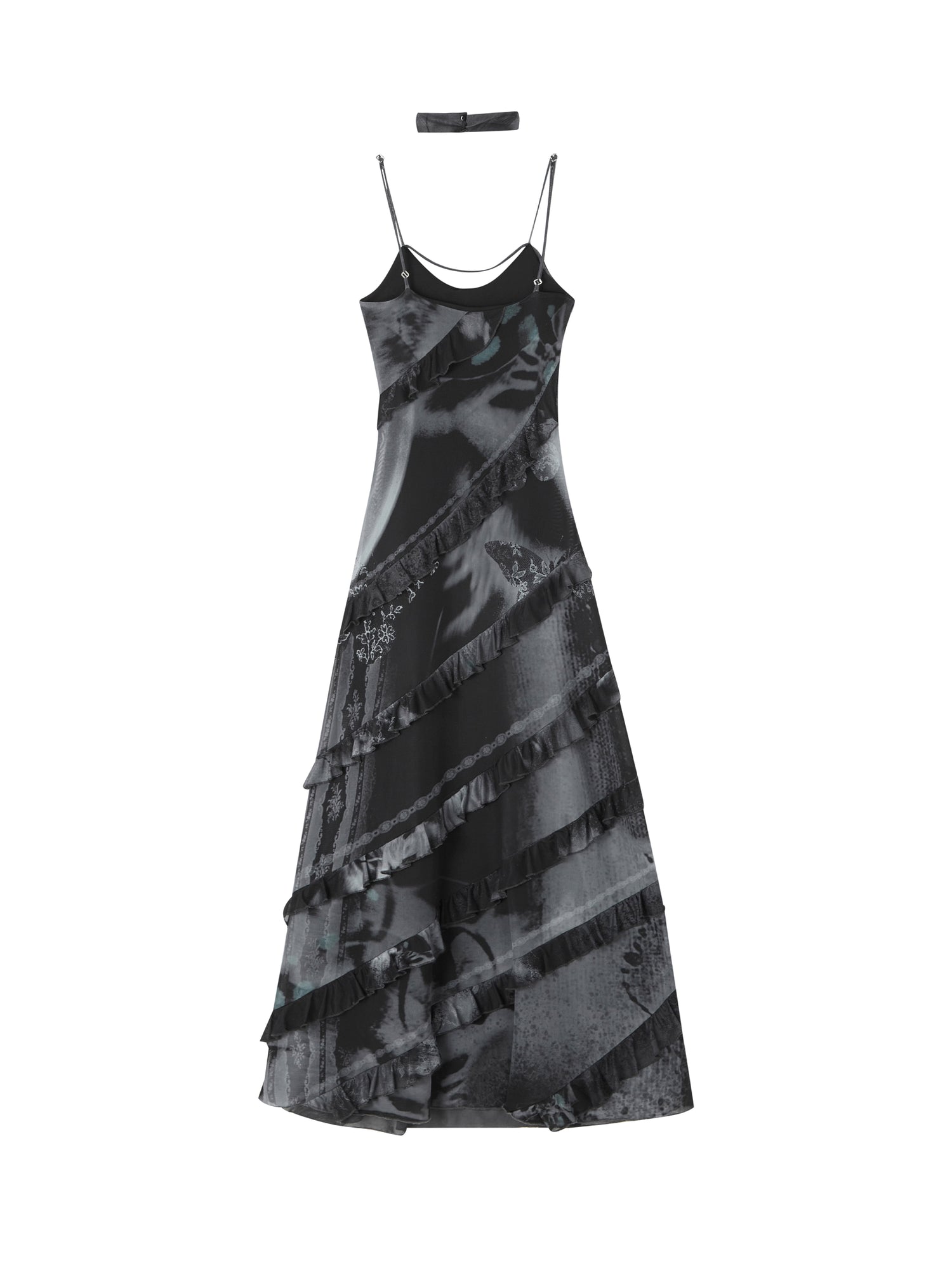 OfAkiva_Floral_Print_Mesh_French_Slip_V-neck_Dress_MISSTT