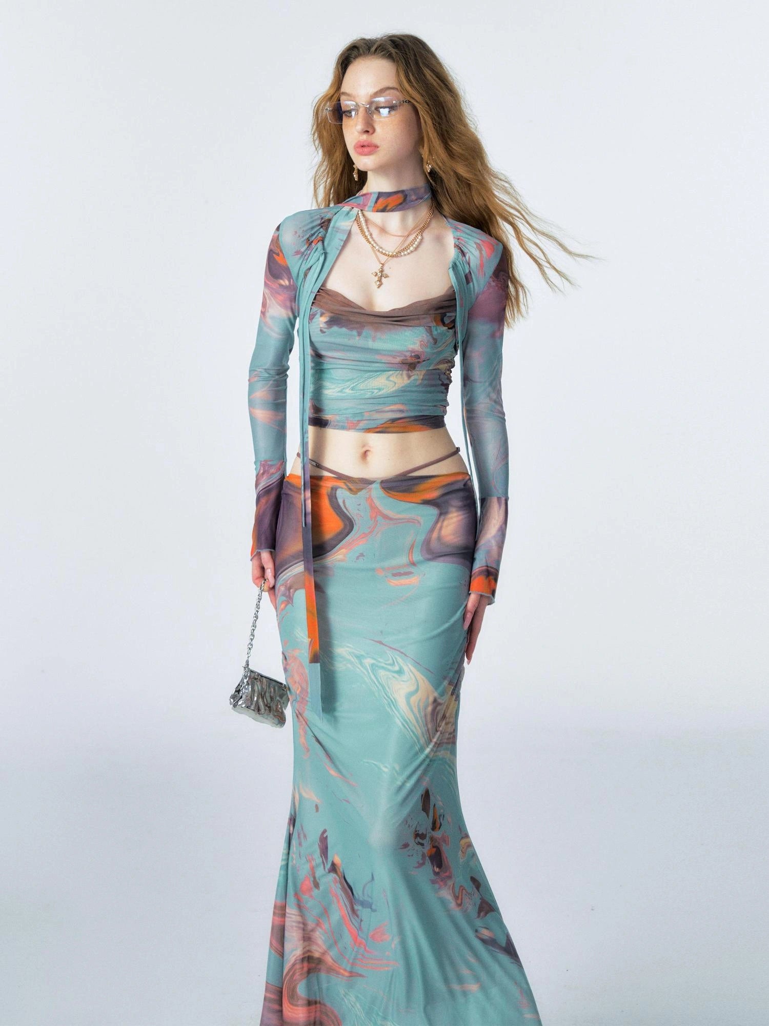 OfAkiva Gagosian Stroll Oil Painting Print Set