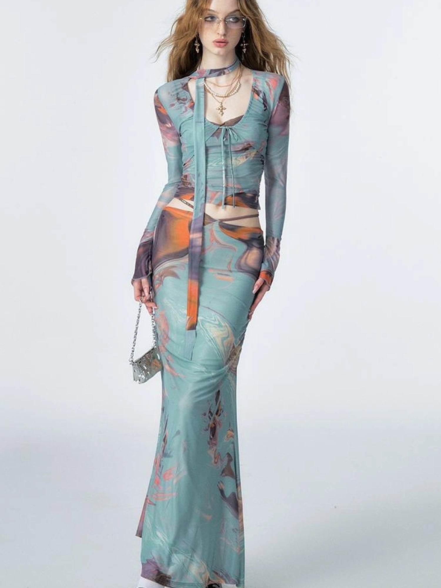 OfAkiva Gagosian Stroll Oil Painting Print Set