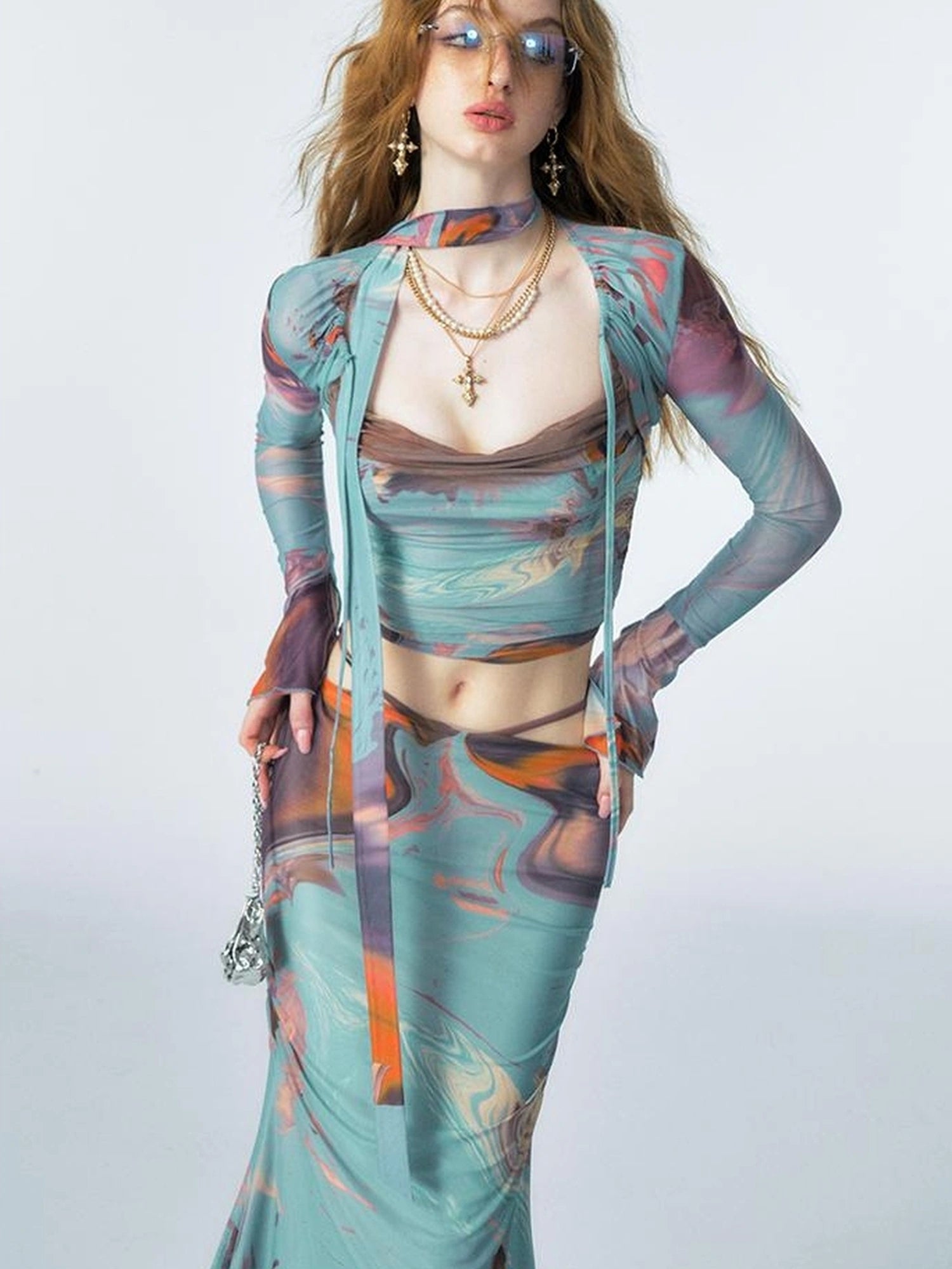 OfAkiva Gagosian Stroll Oil Painting Print Set