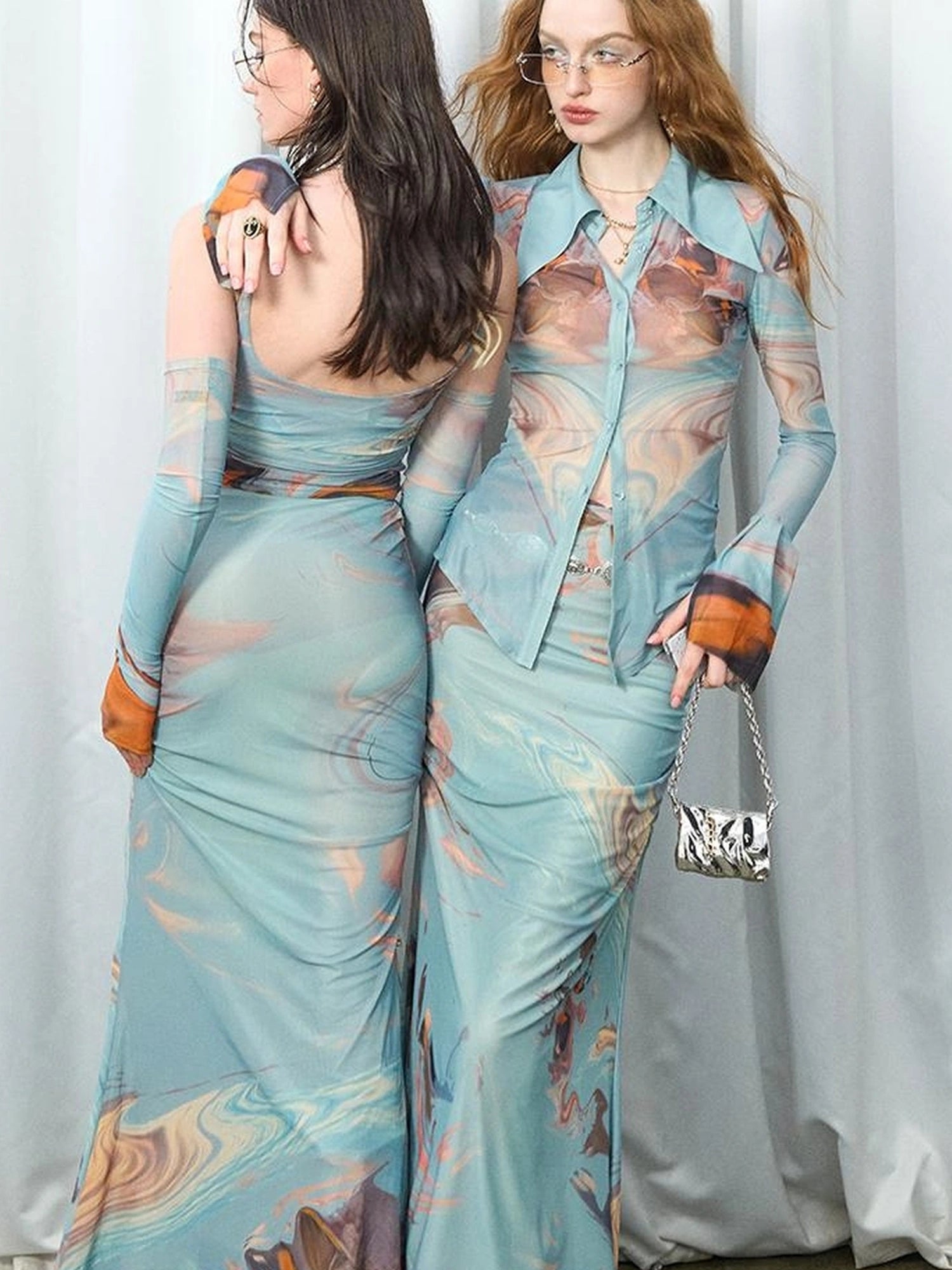 OfAkiva Gagosian Stroll Oil Painting Print Set