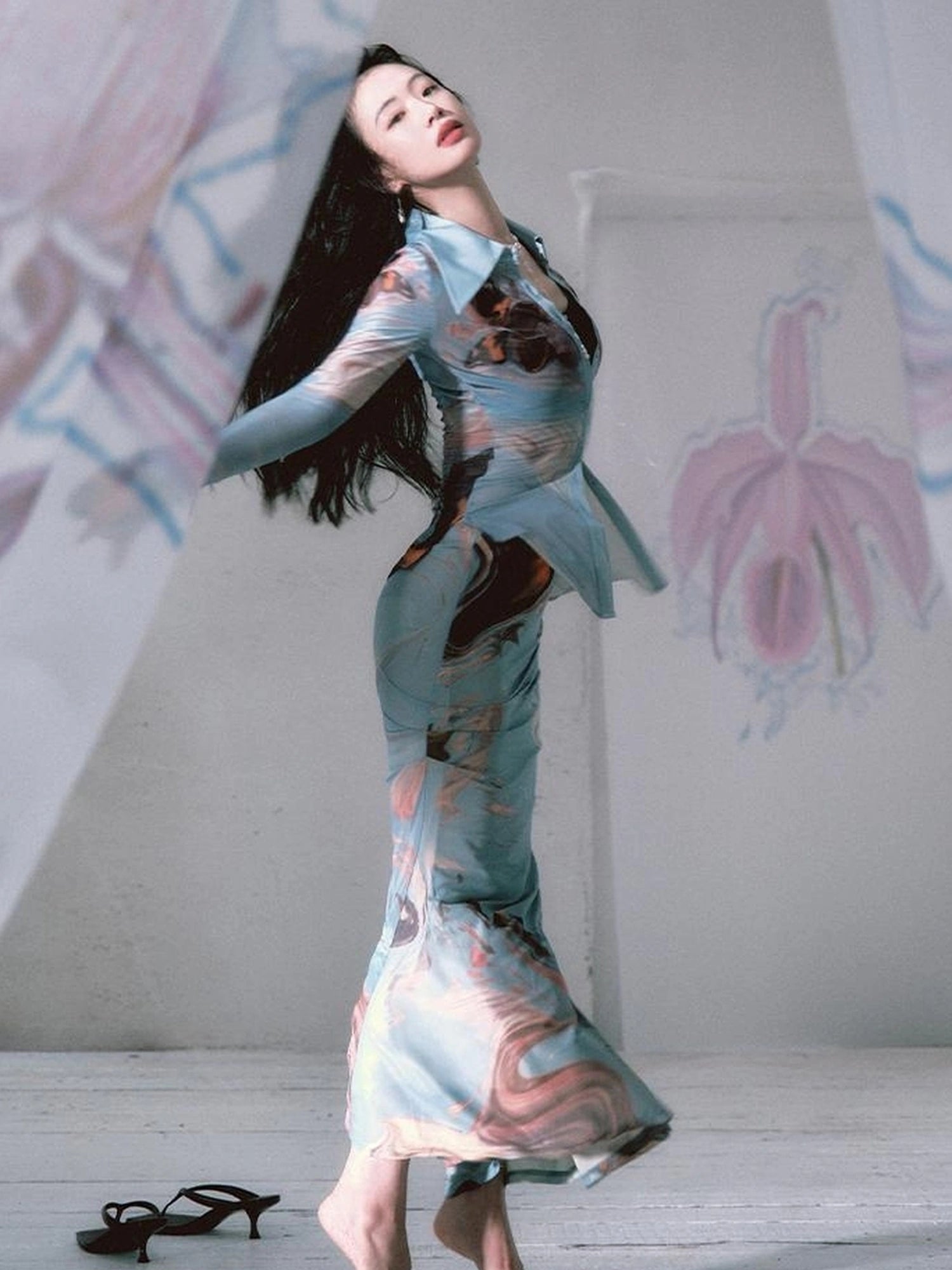 OfAkiva Gagosian Stroll Oil Painting Print Set