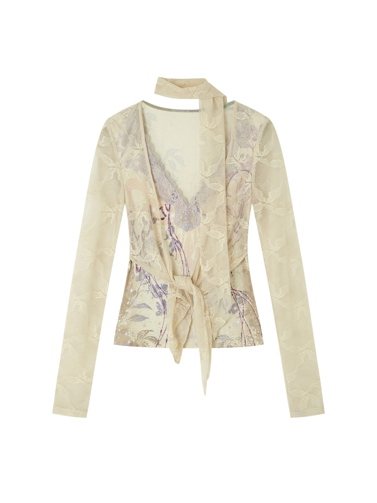 OfAkiva_Lace_Print_Patchwork_Slim_Fit_Women&