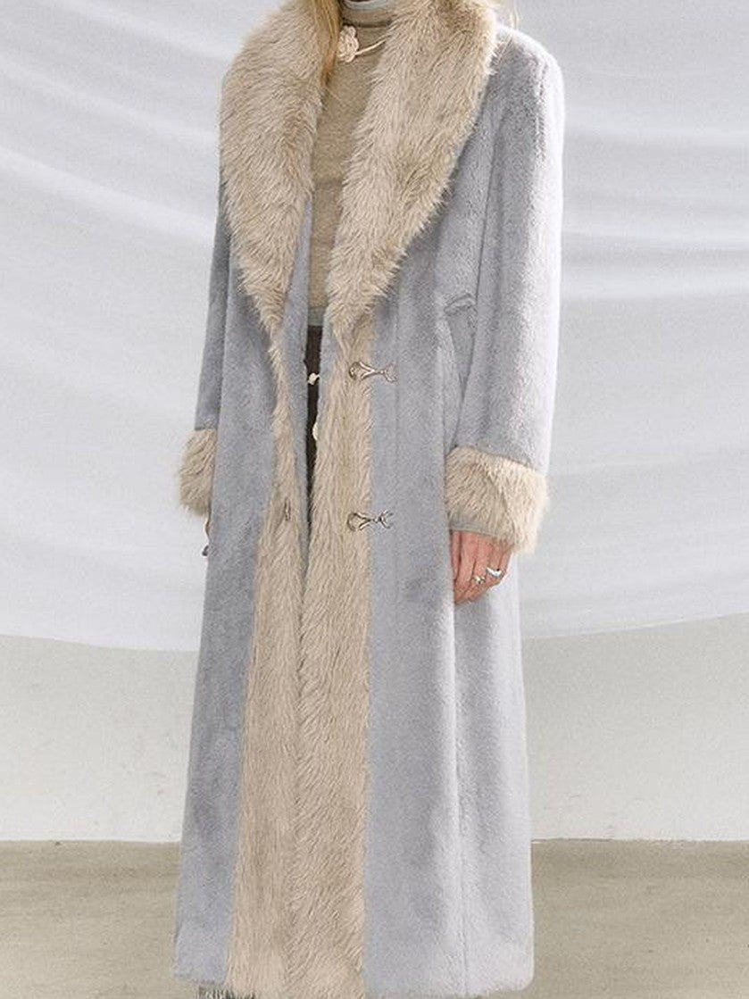 OfAkiva Longline Single Breasted Suit Collar Women&