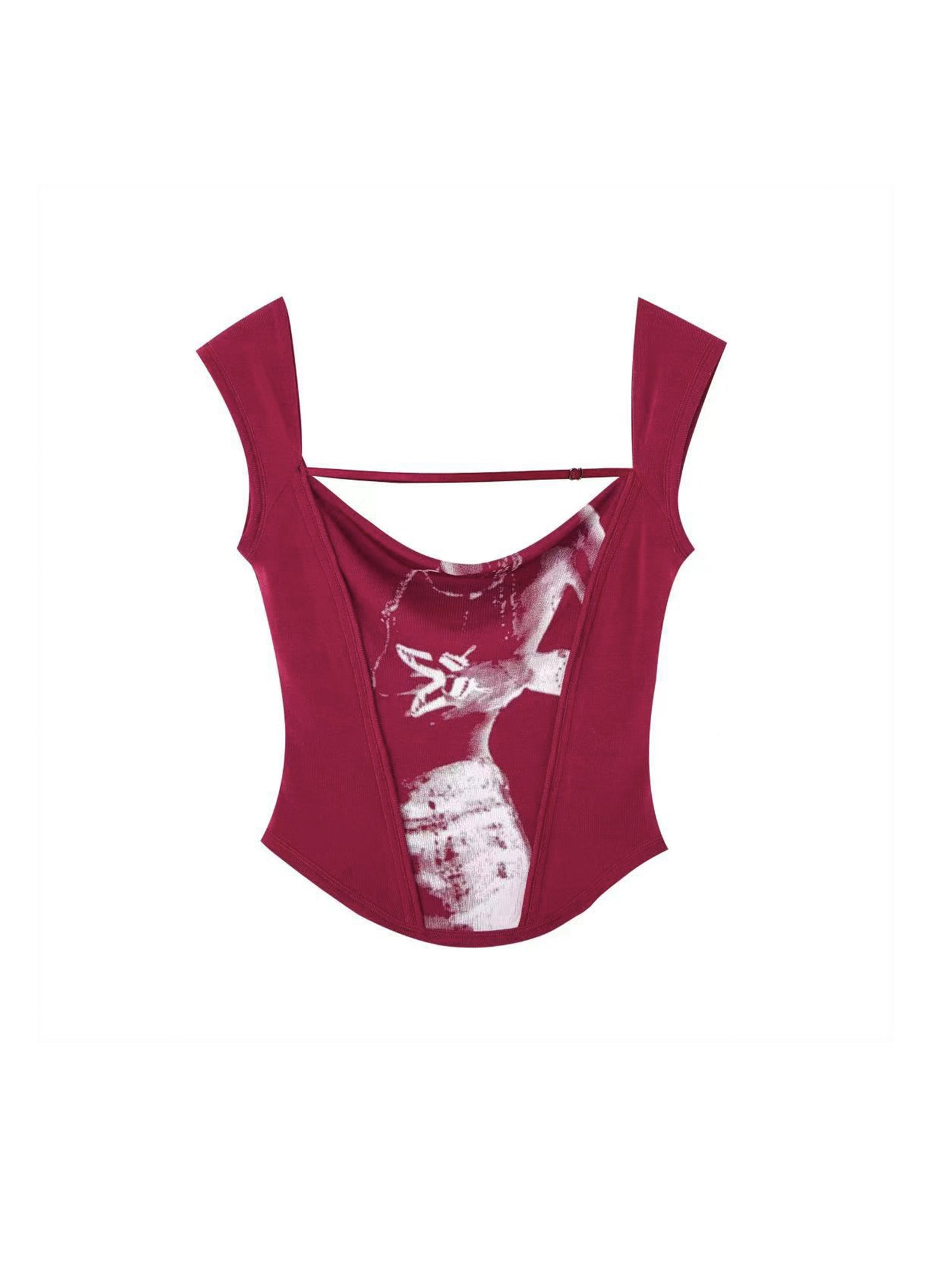 OfAkiva_Phantom_Butterfly_White_Silhouette_Print_Soft_Camisole_MISSTT